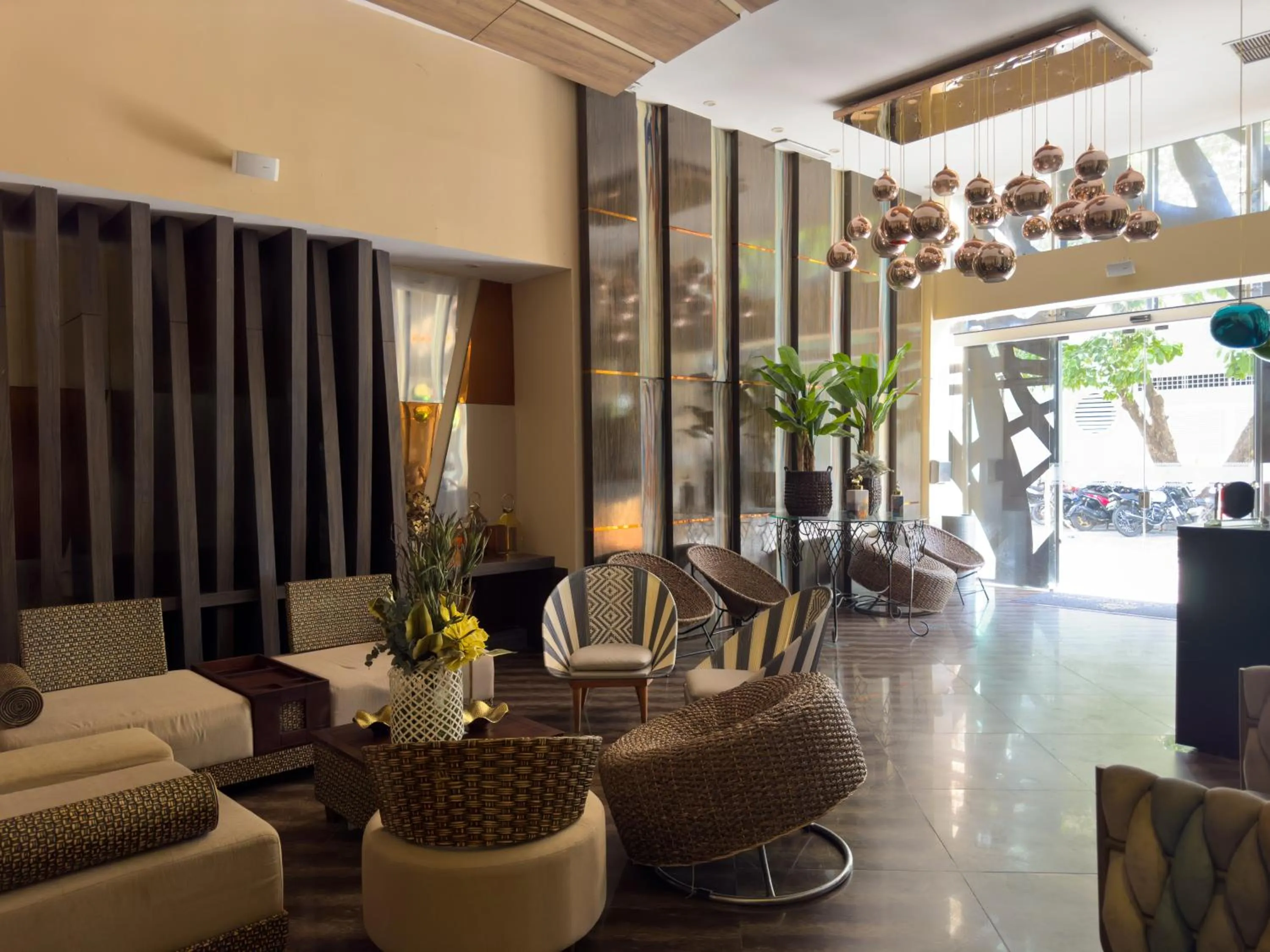 Living room in Hotel Catedral Plaza