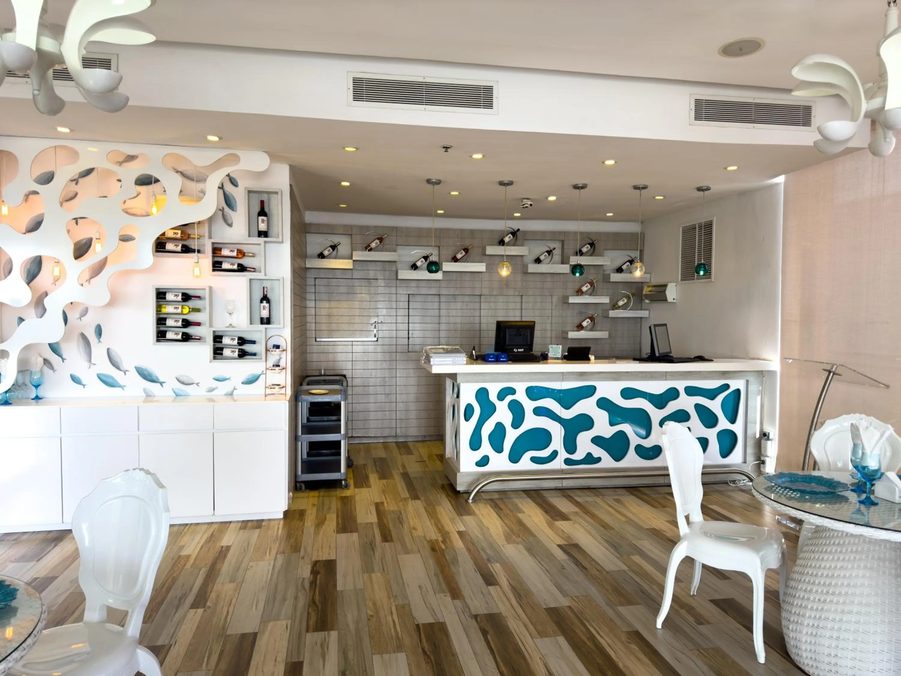 Dining area in Hotel Catedral Plaza