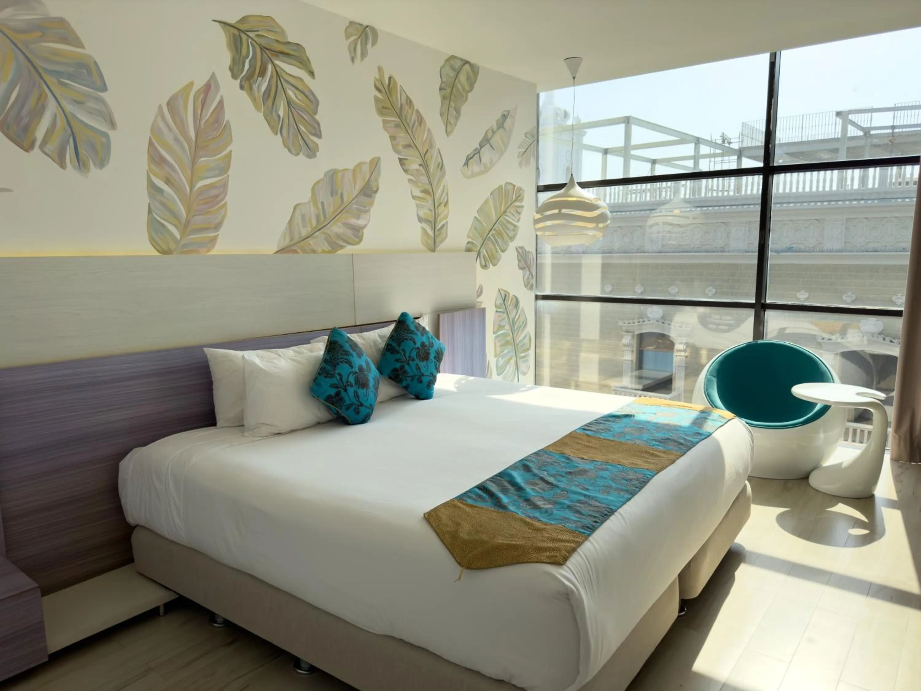 Bed in Hotel Catedral Plaza