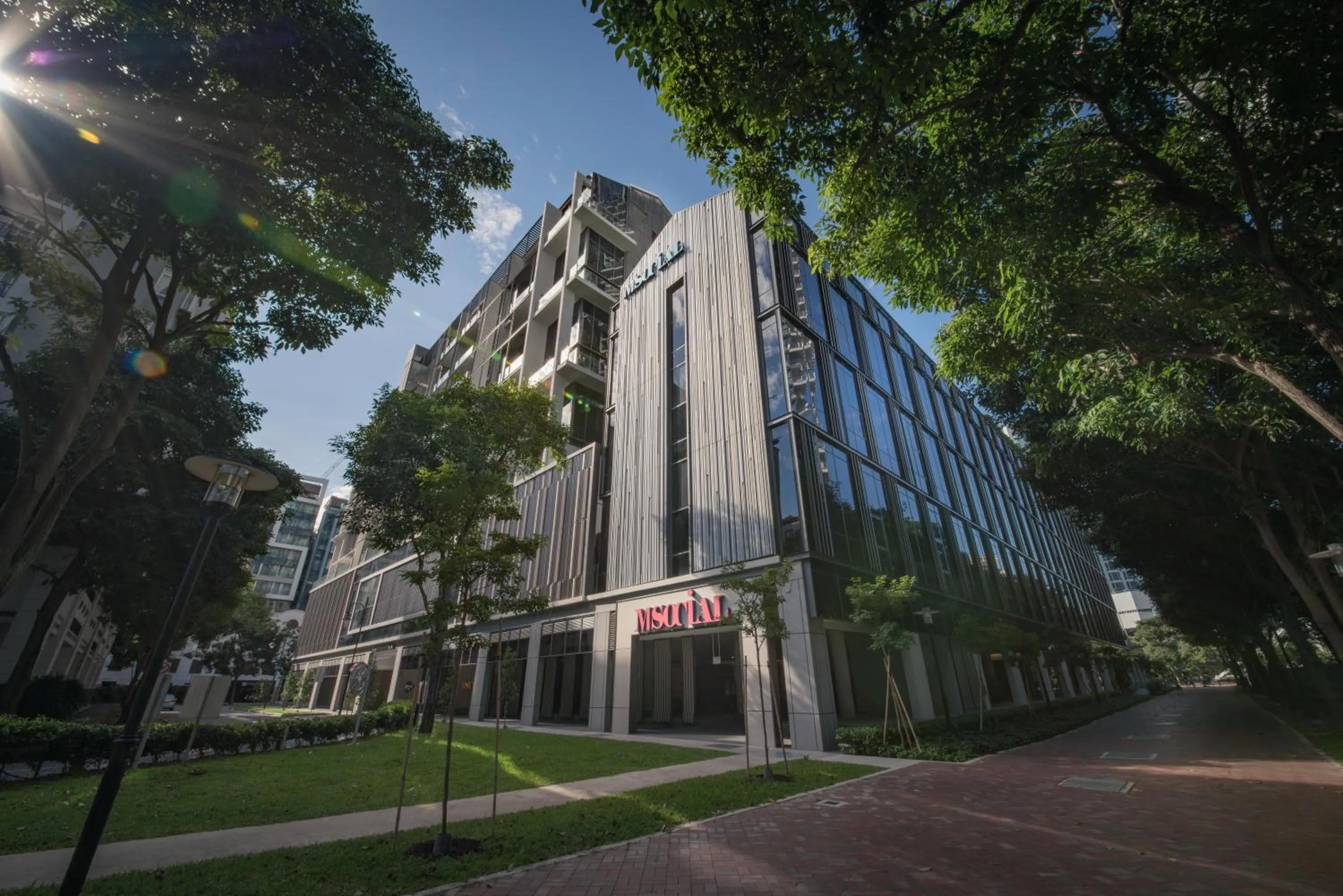 Property building in M Social Singapore