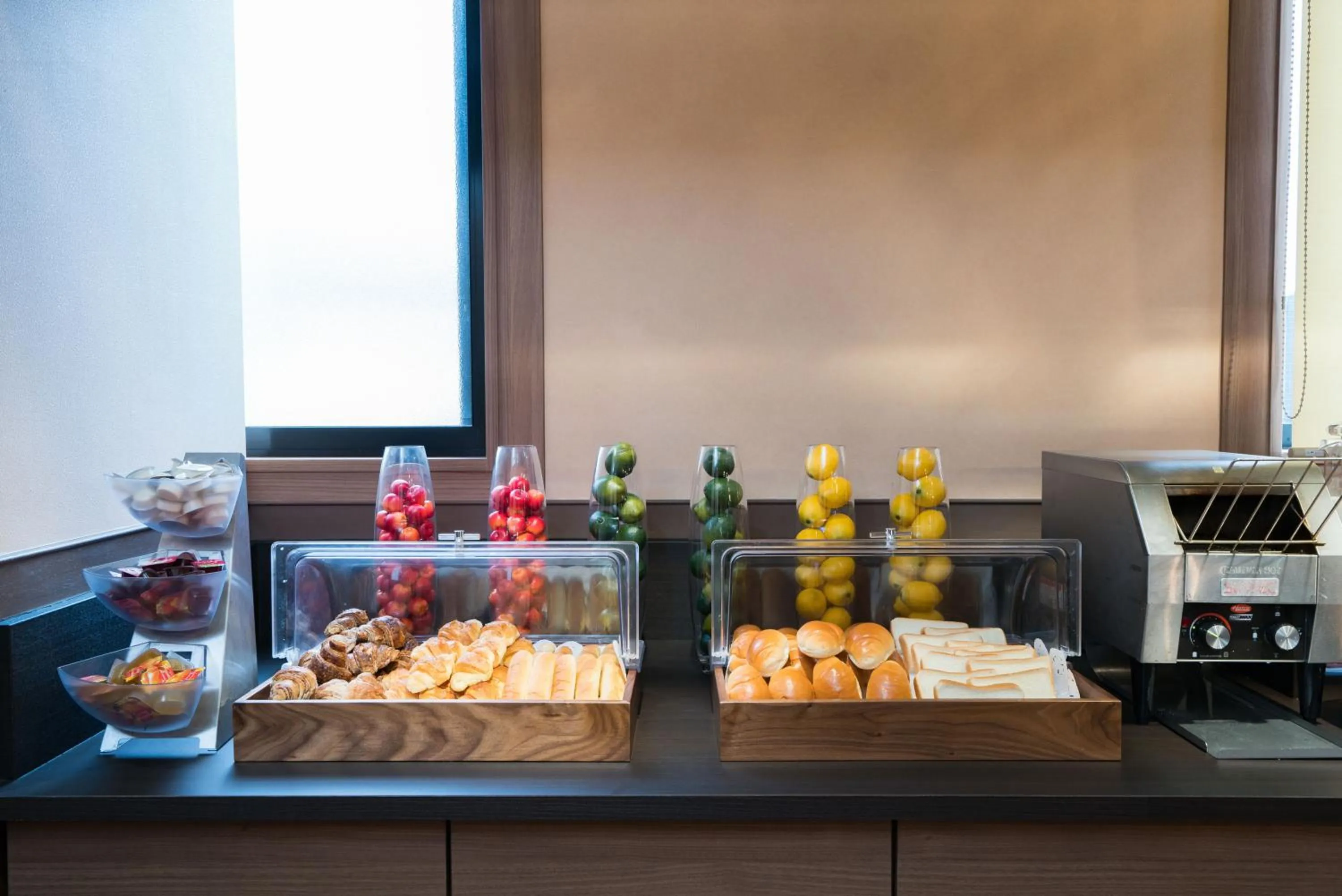 Buffet breakfast in Vessel Hotel Kurashiki