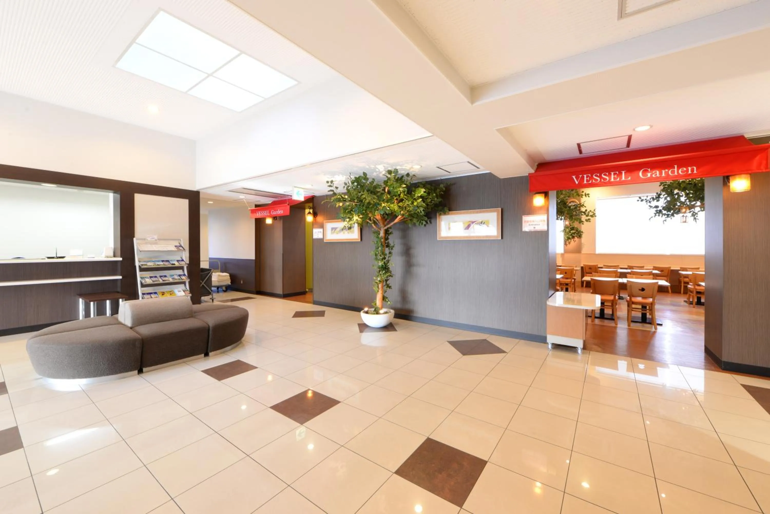 Lobby or reception in Vessel Hotel Higashi Hiroshima
