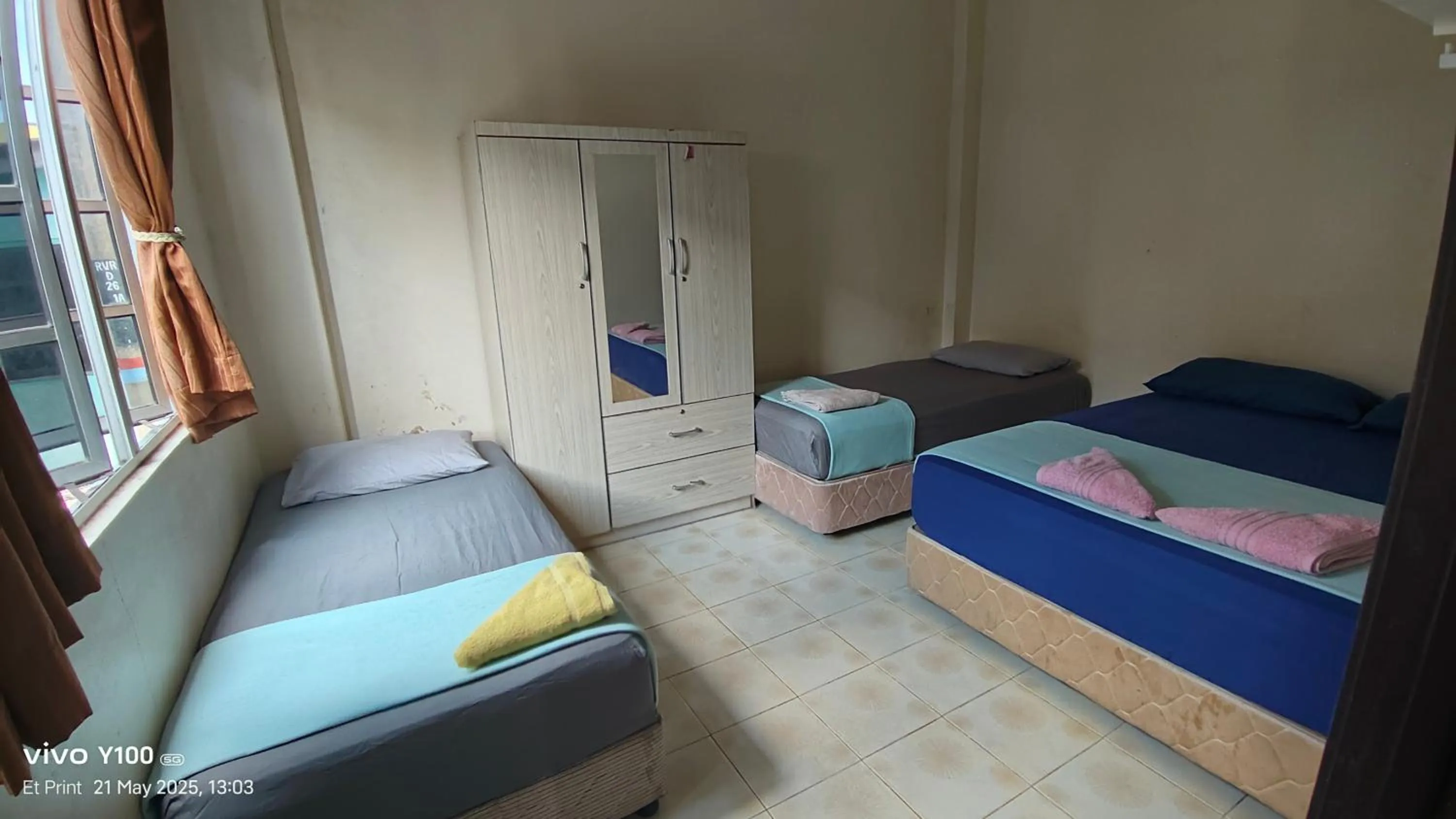 Bed in Villa D'Doa Maju