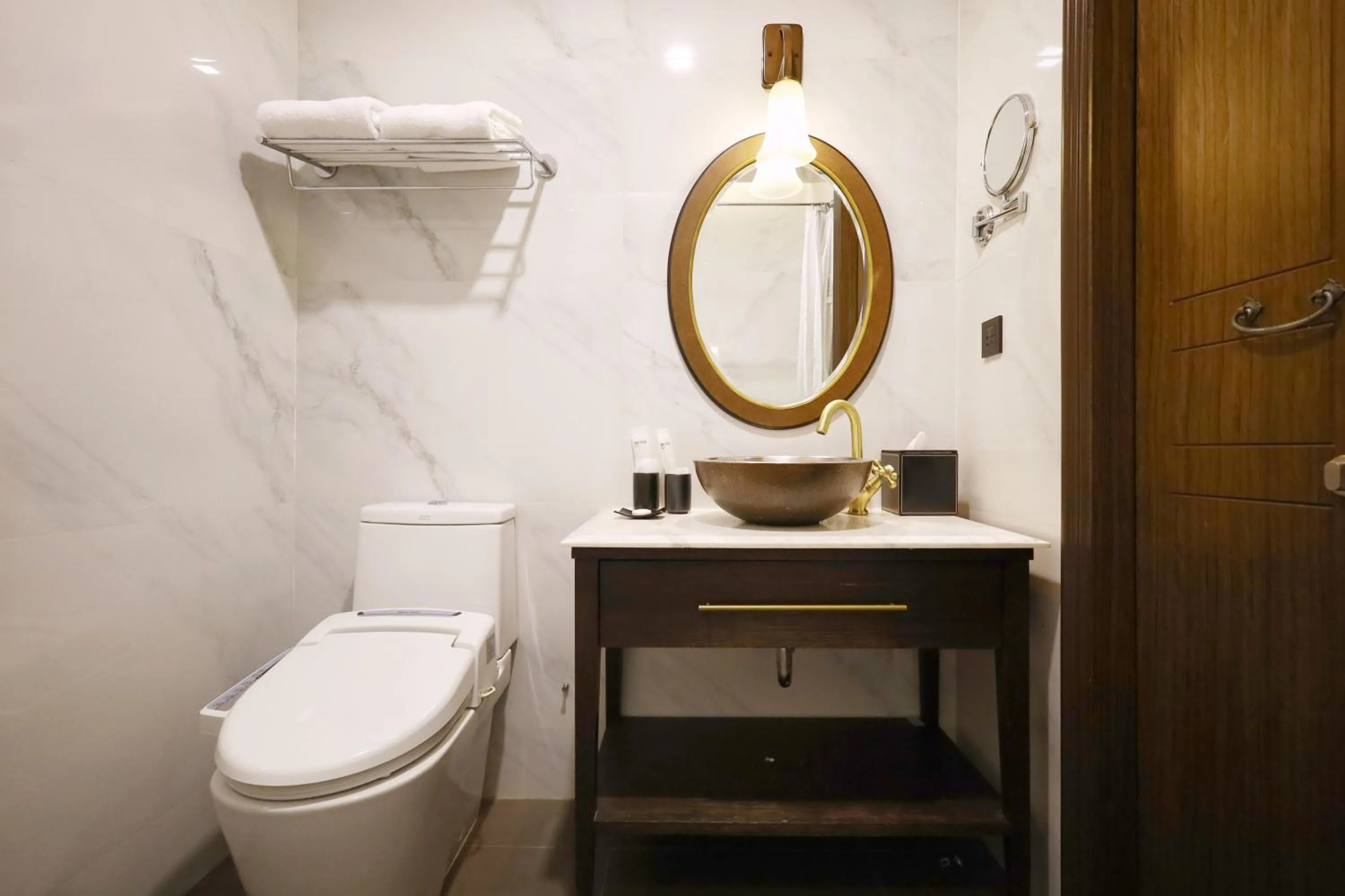 Bathroom in Metropole, Bangkok, a Tribute Portfolio Hotel by Marriott