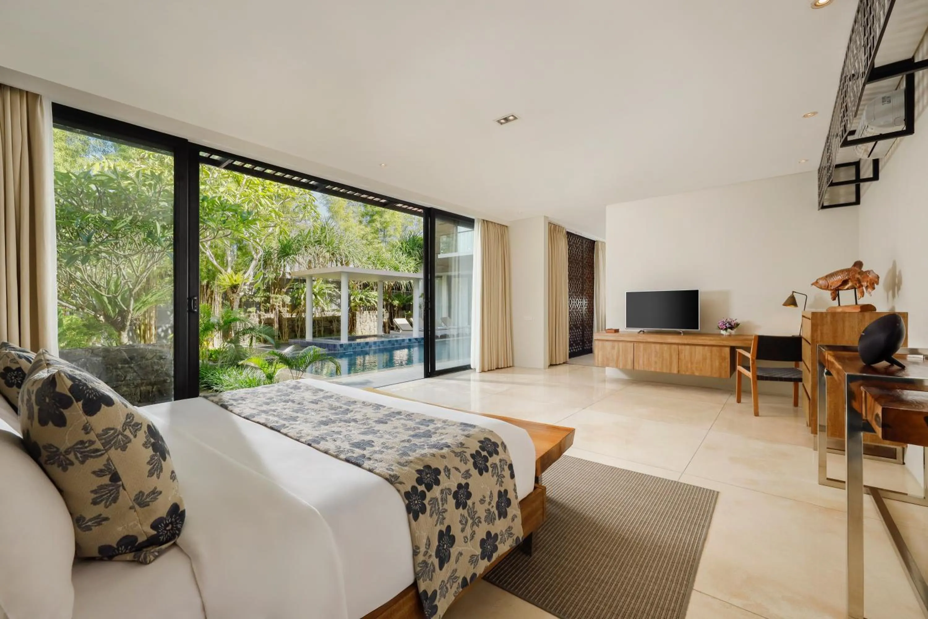 Bed in Vinila Villas by Nakula