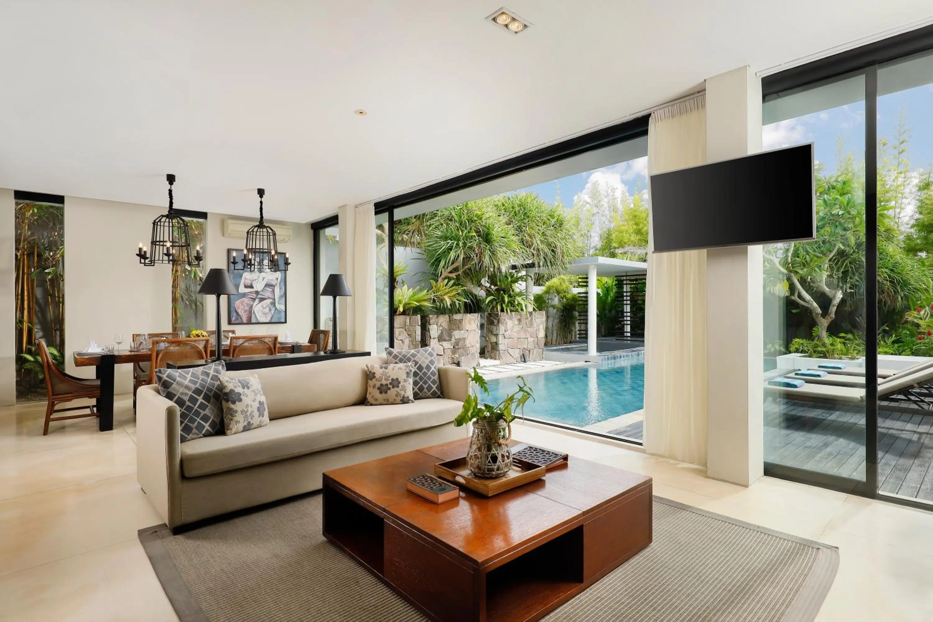 Living room in Vinila Villas by Nakula