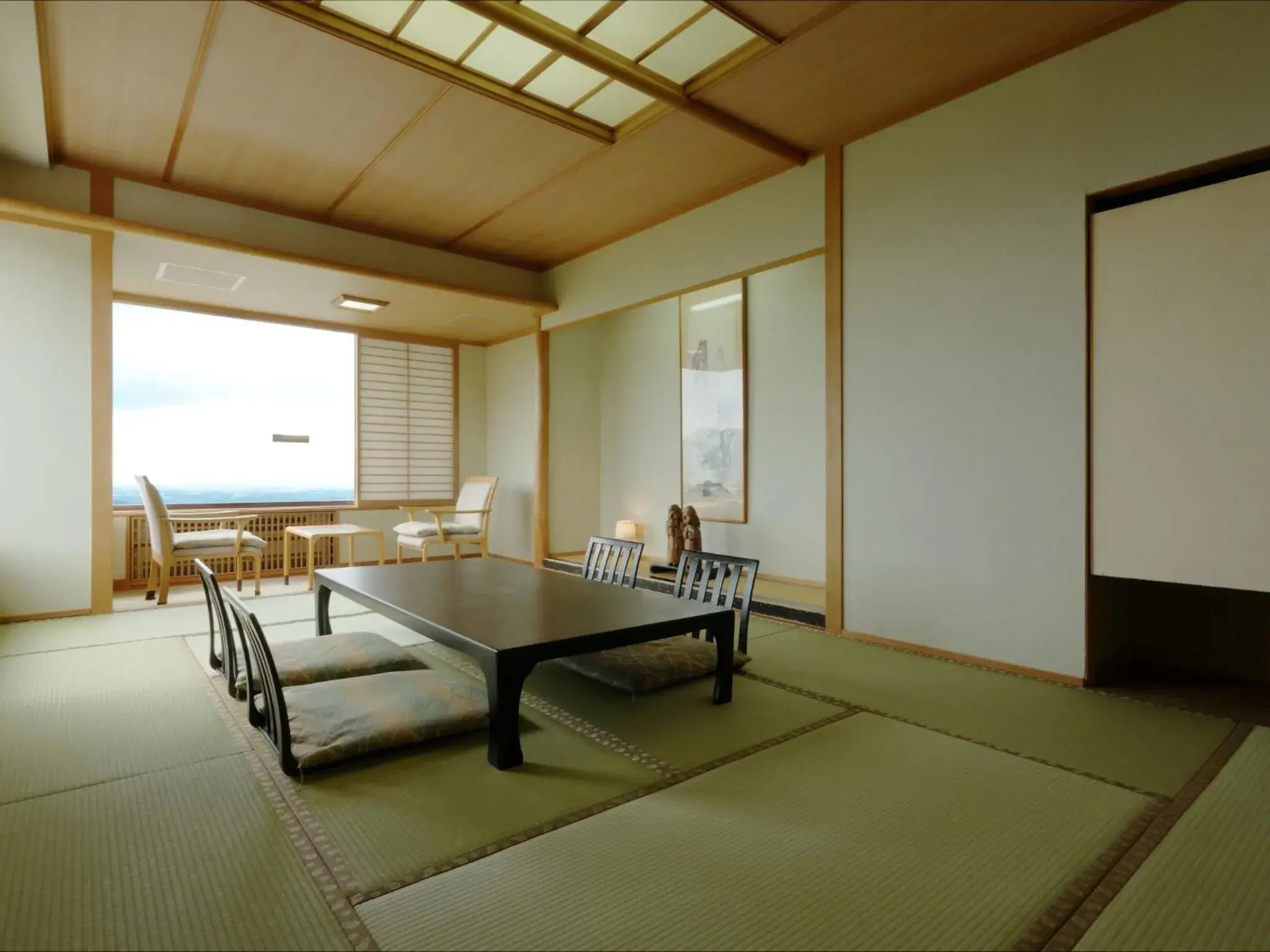 Japanese-Style Room with Night View and Dining Room Dinner in Tsukubasan Hotel Aokiya Japanese-Style Room with Night View and Dining Room Dinner in Tsukubasan Hotel Aokiya