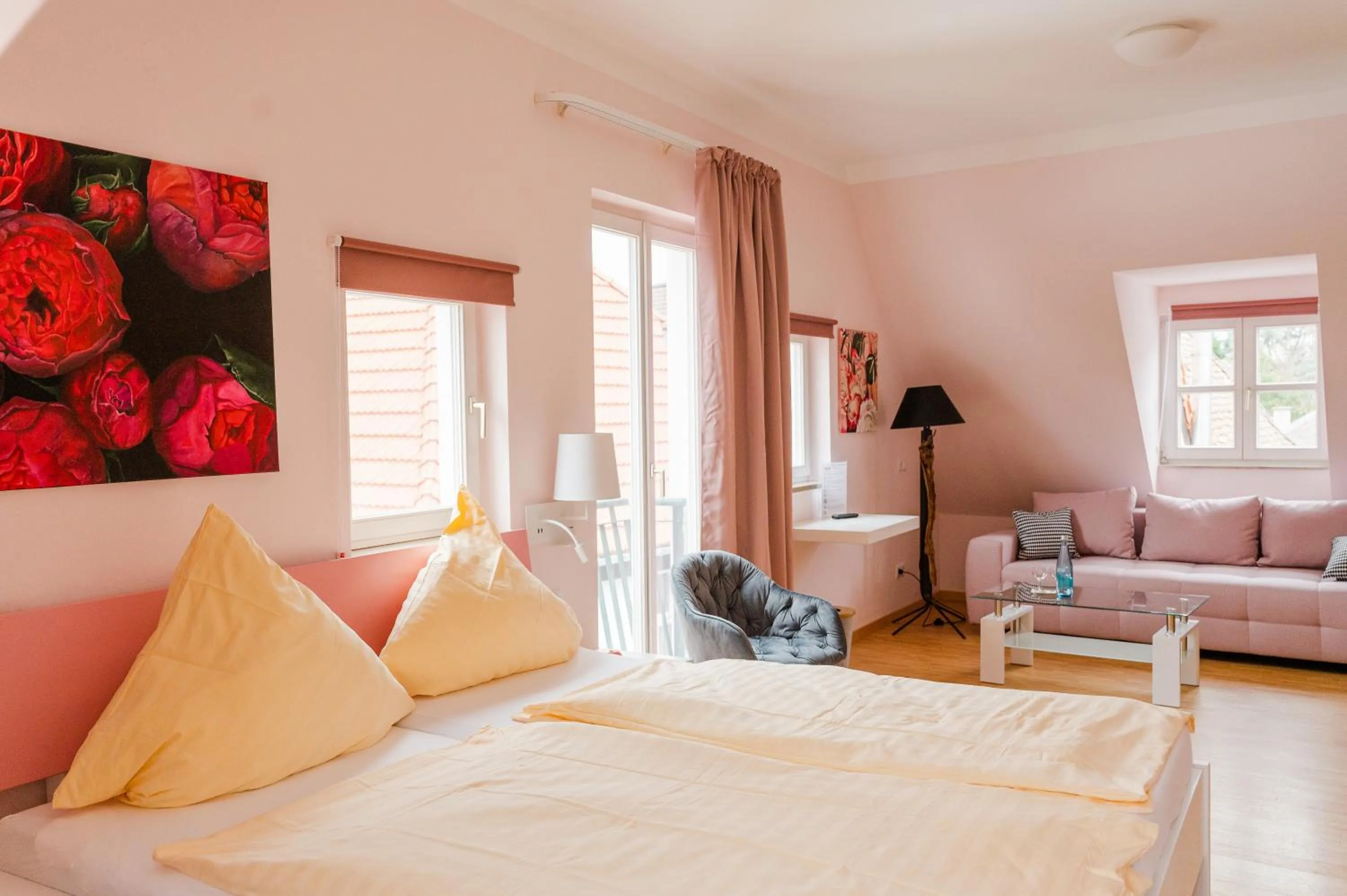 Bed in Hotel & Café Ritter von Böhl