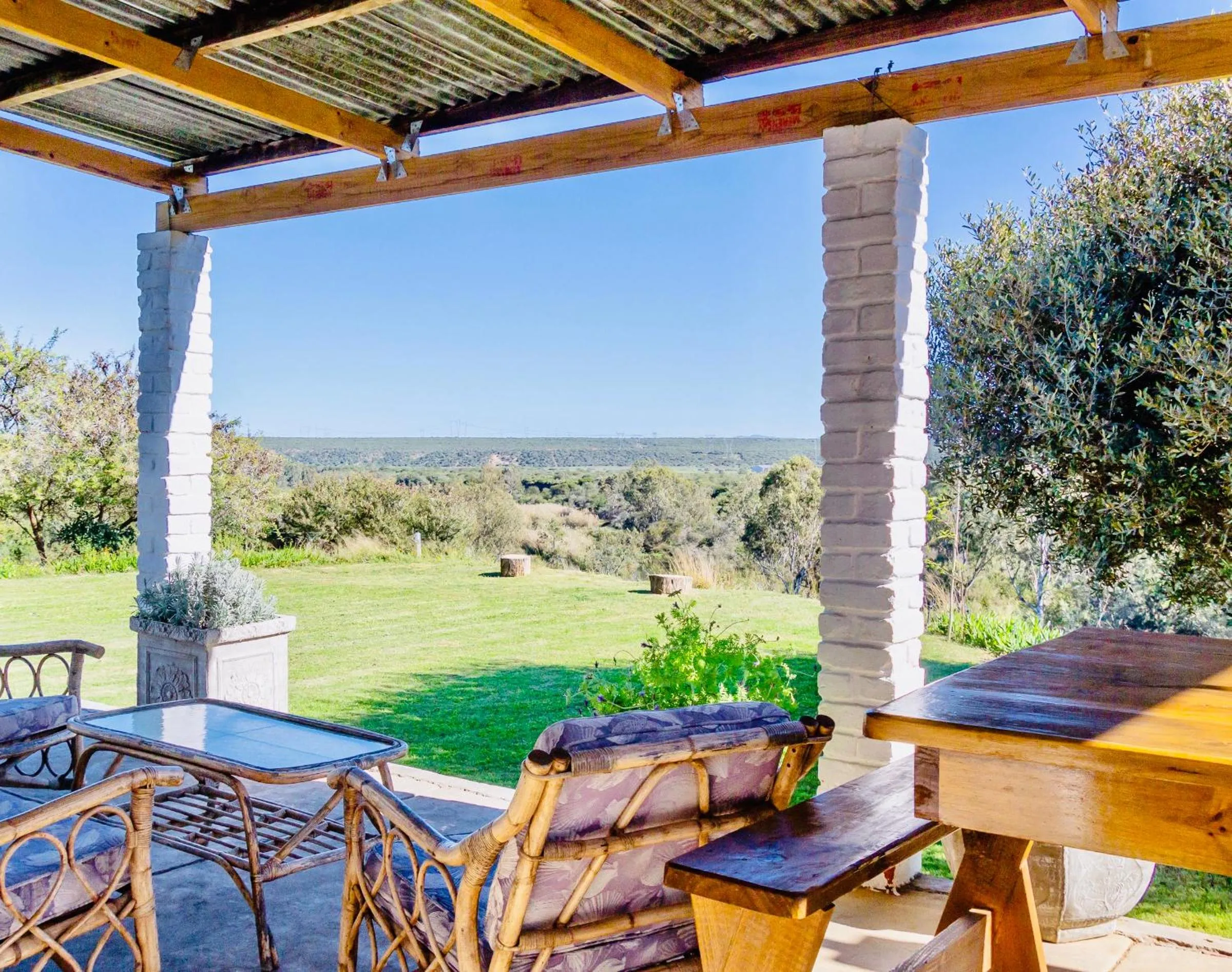 Patio in River Front Estate