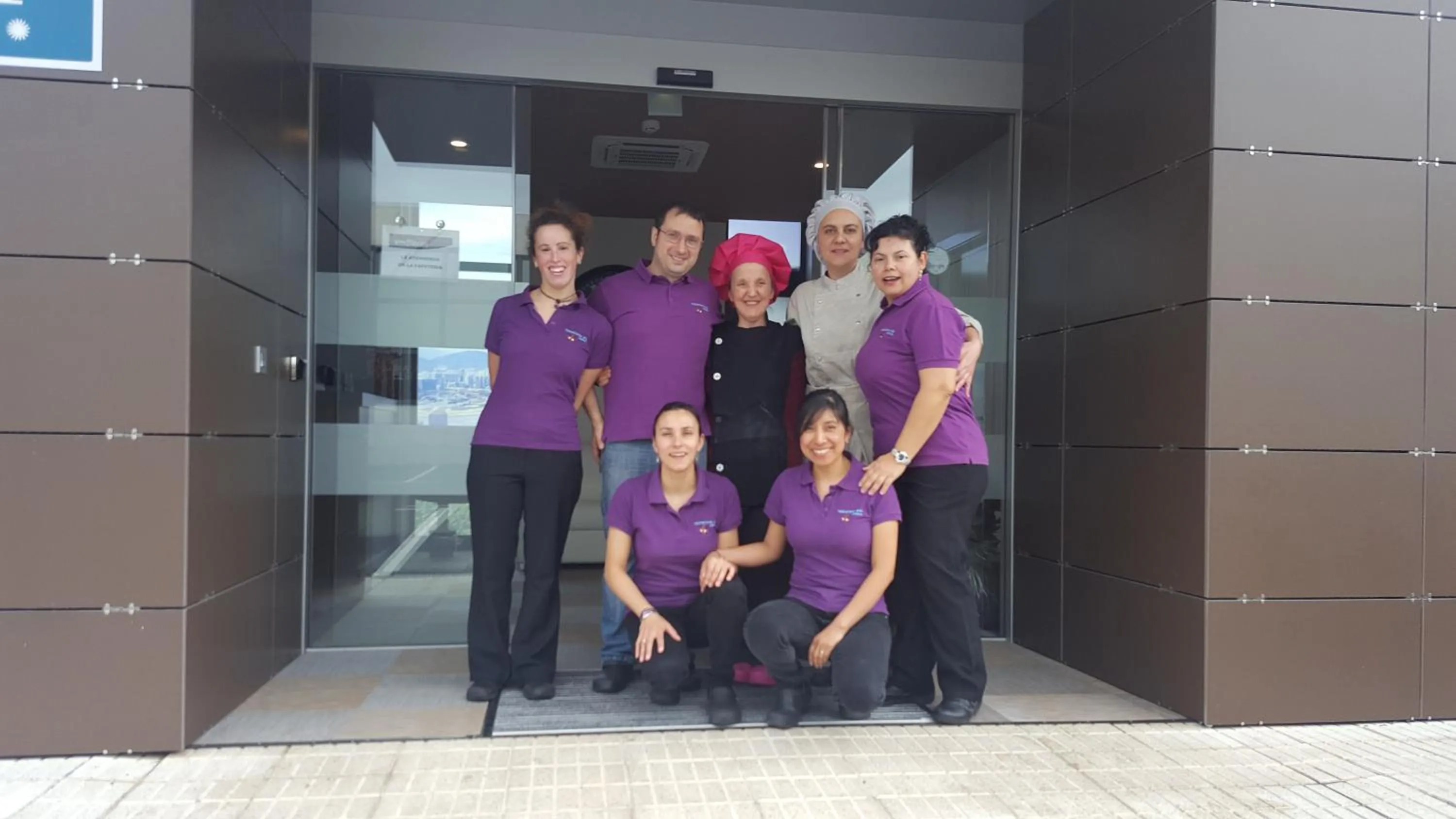 Staff in Hotel la Posada de Roces