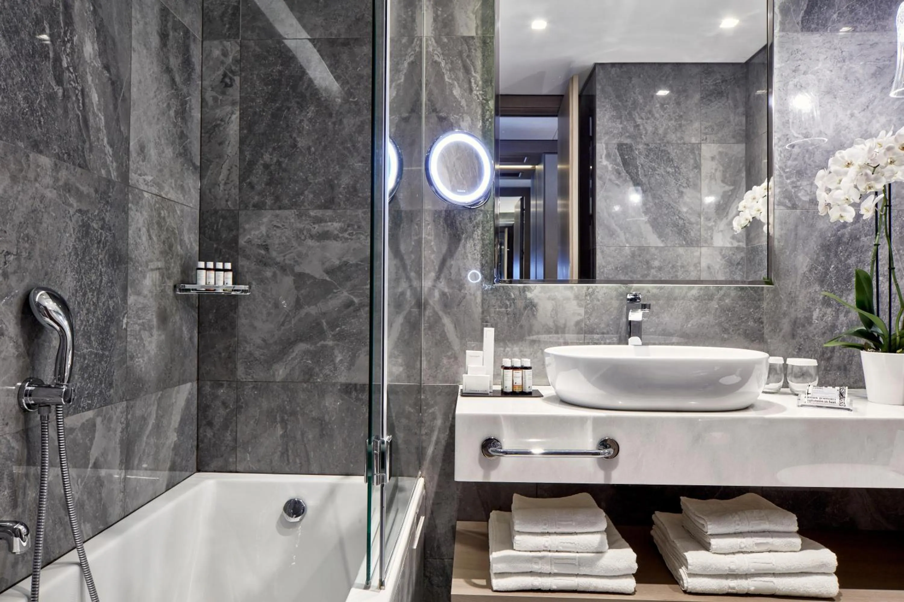 Bathroom in Electra Metropolis