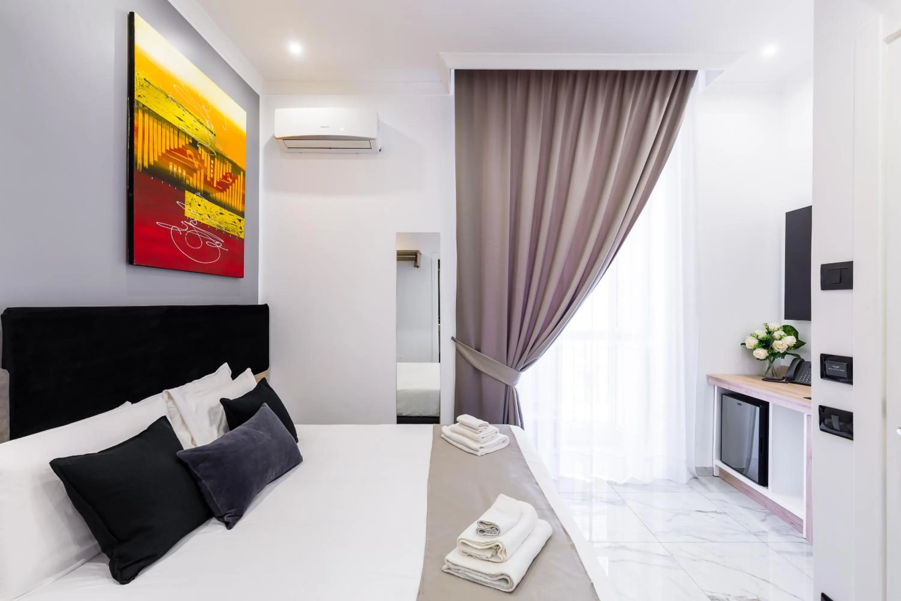 Bedroom, Bed in Hotel Sant'Angelo Palace