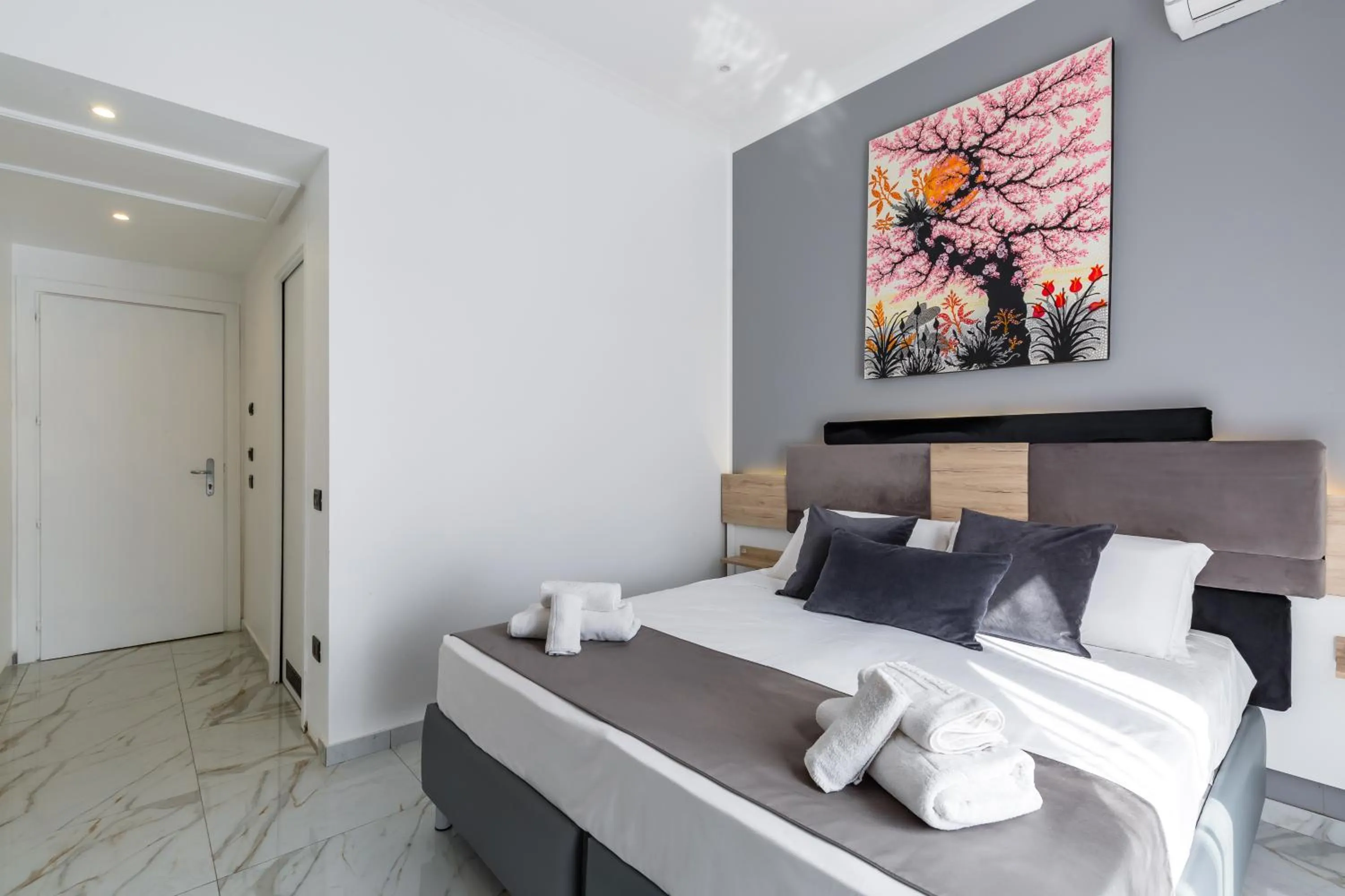 Bed in Hotel Sant'Angelo Palace