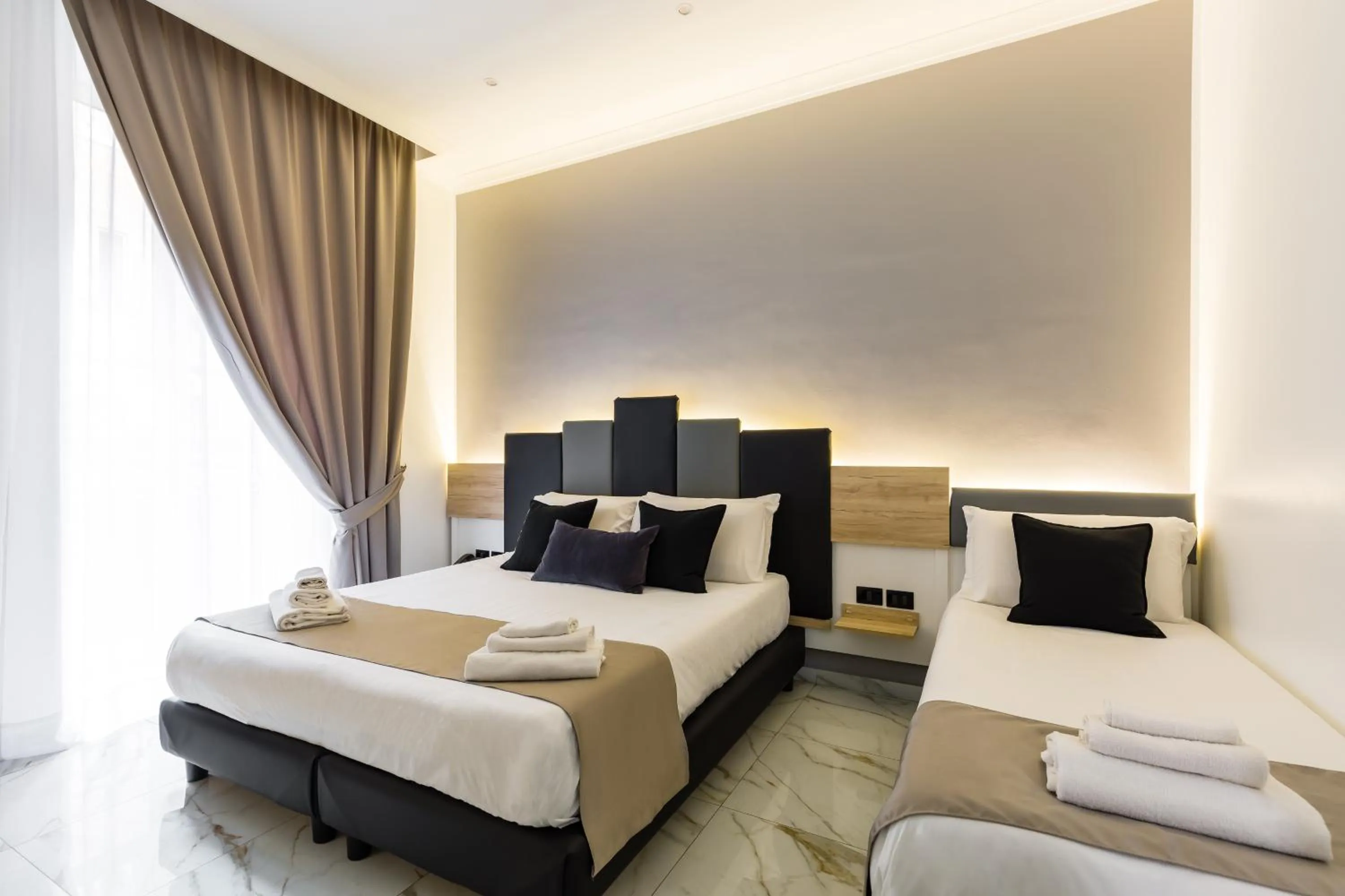 Bedroom, Bed in Hotel Sant'Angelo Palace