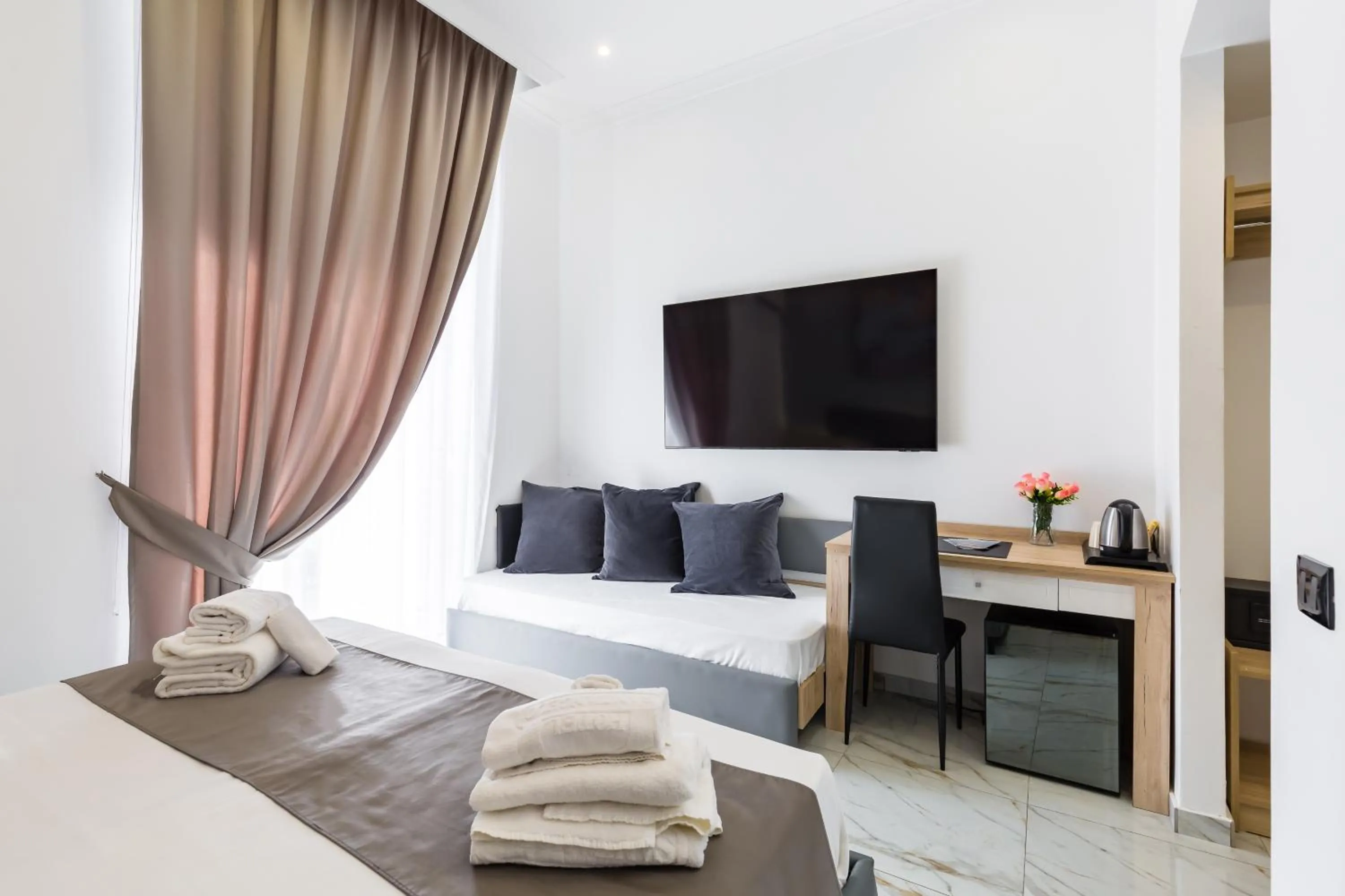 Bedroom, Bed in Hotel Sant'Angelo Palace