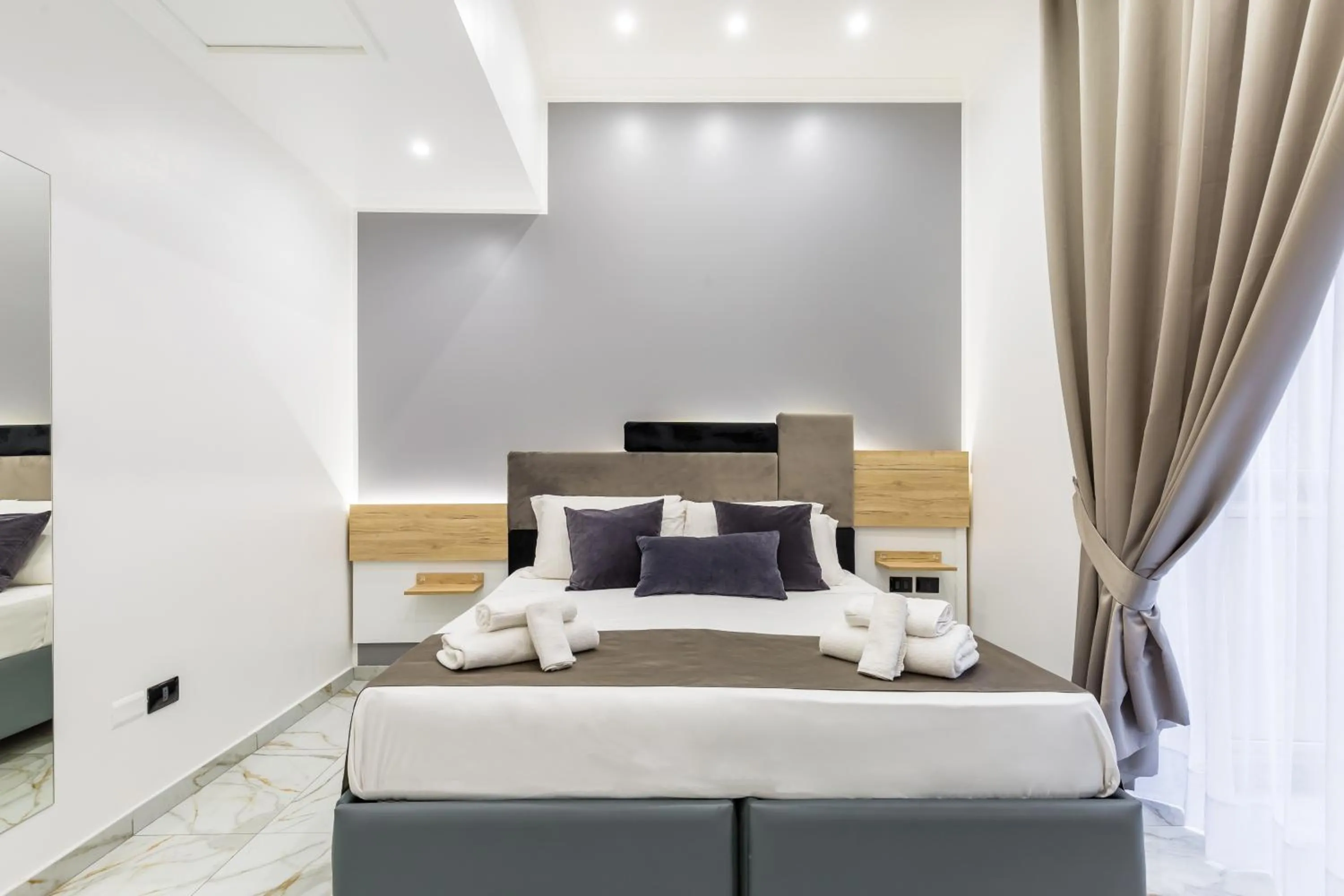 Bed in Hotel Sant'Angelo Palace