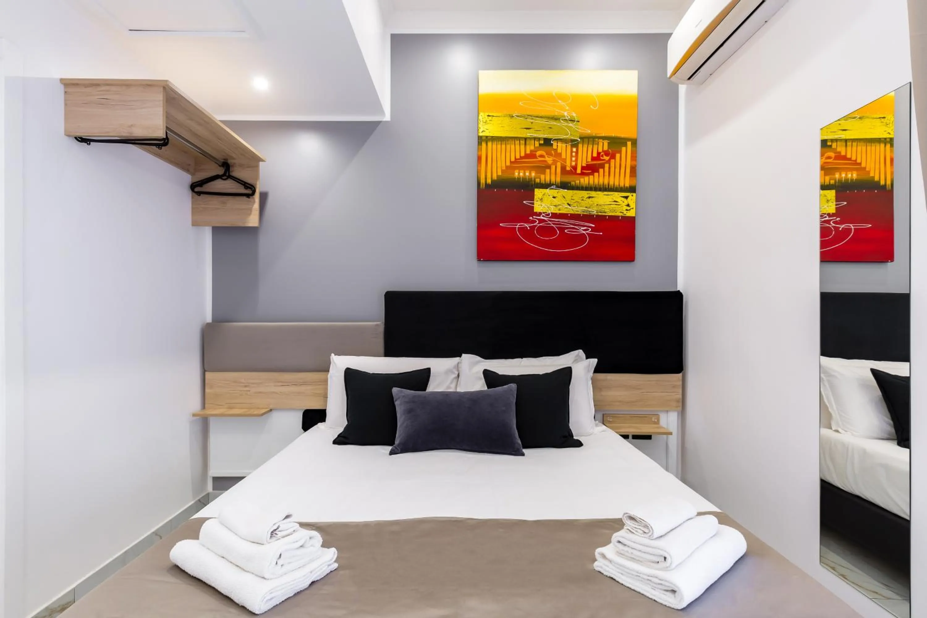 Bed in Hotel Sant'Angelo Palace