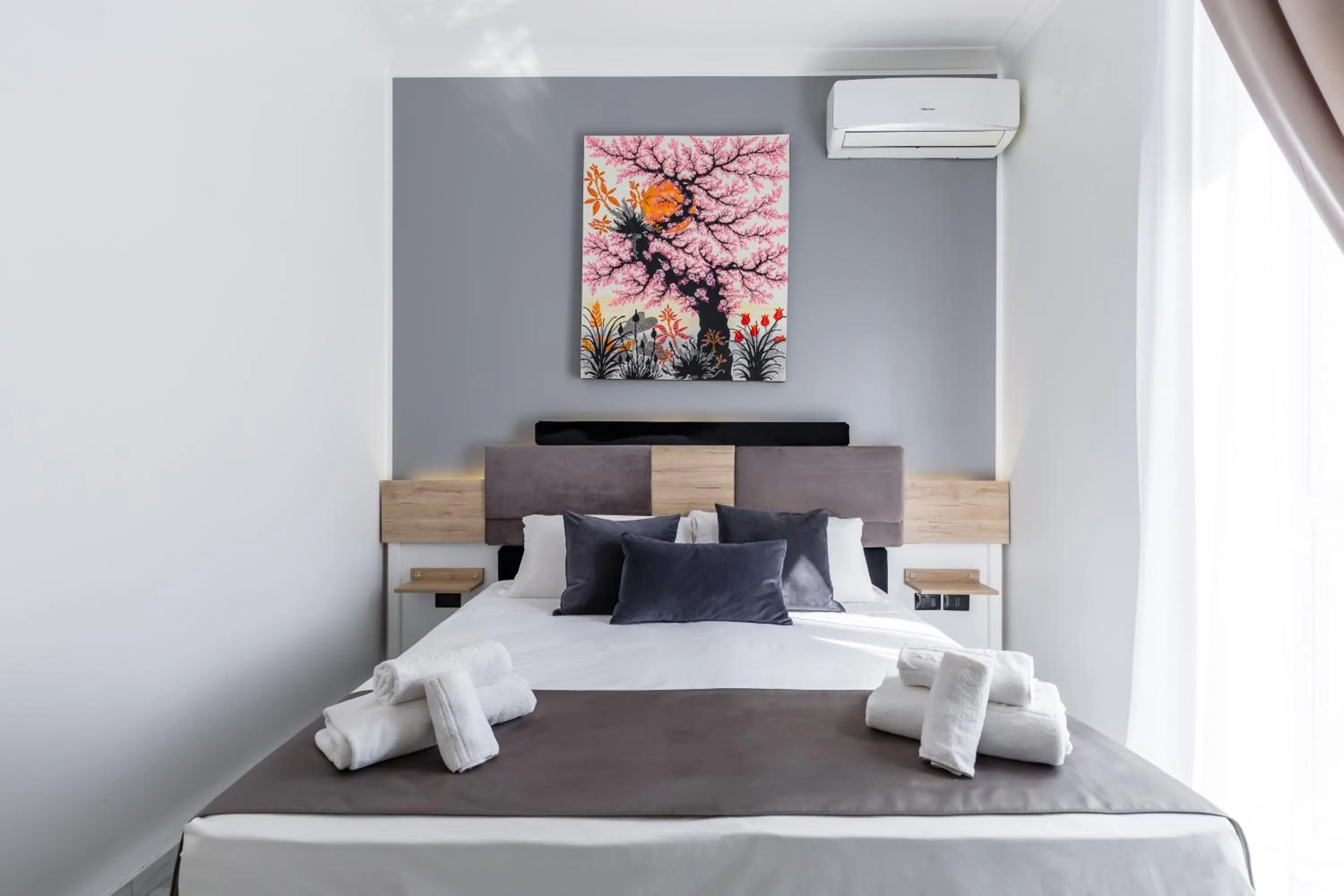 Bed in Hotel Sant'Angelo Palace