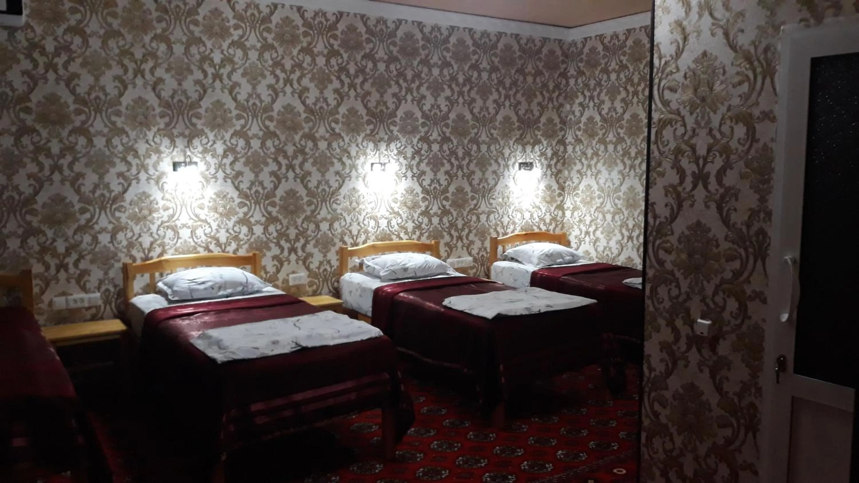 Bed in Guest House Orzu