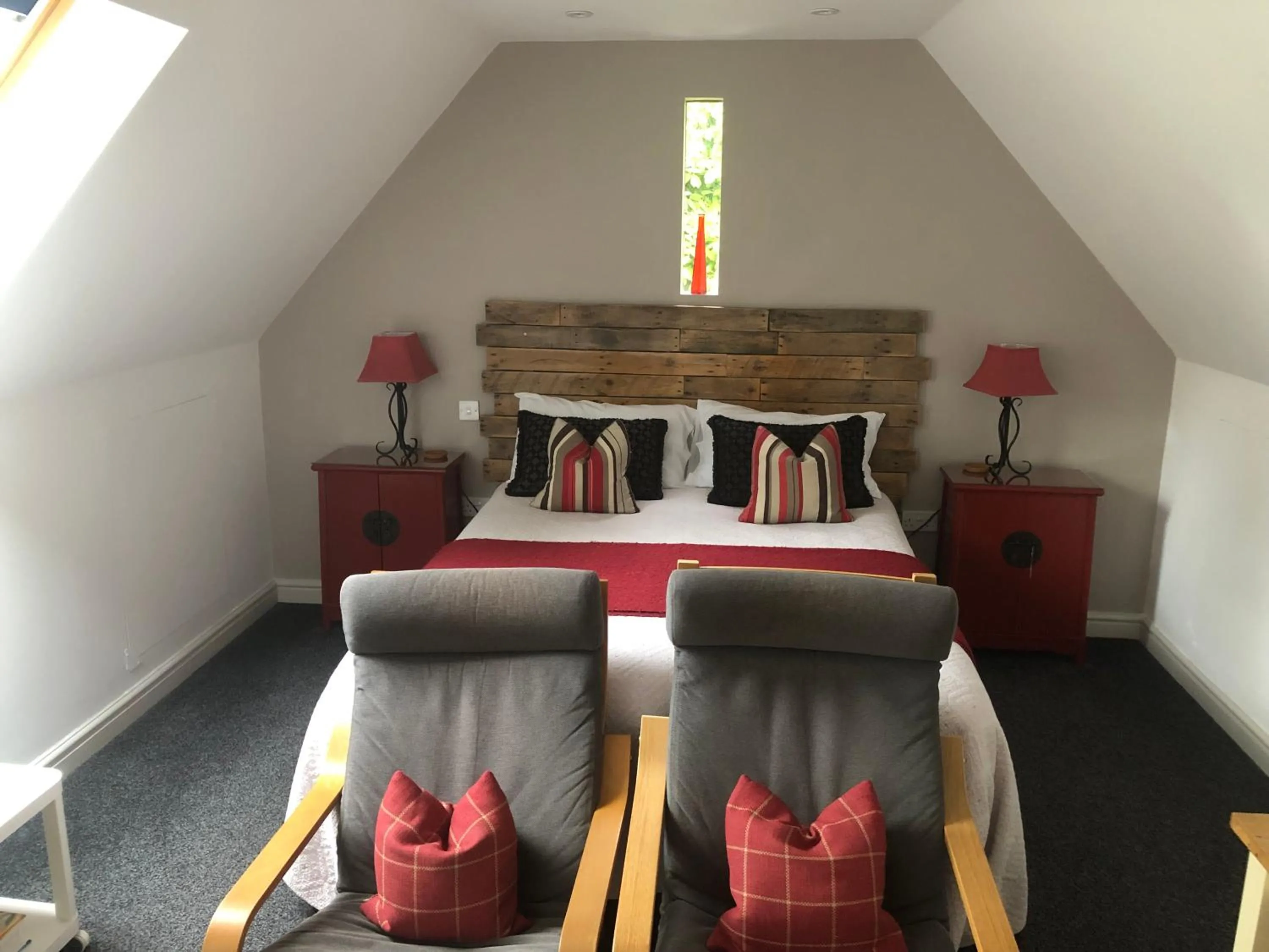 Bed in The Steppes Holiday Cottages