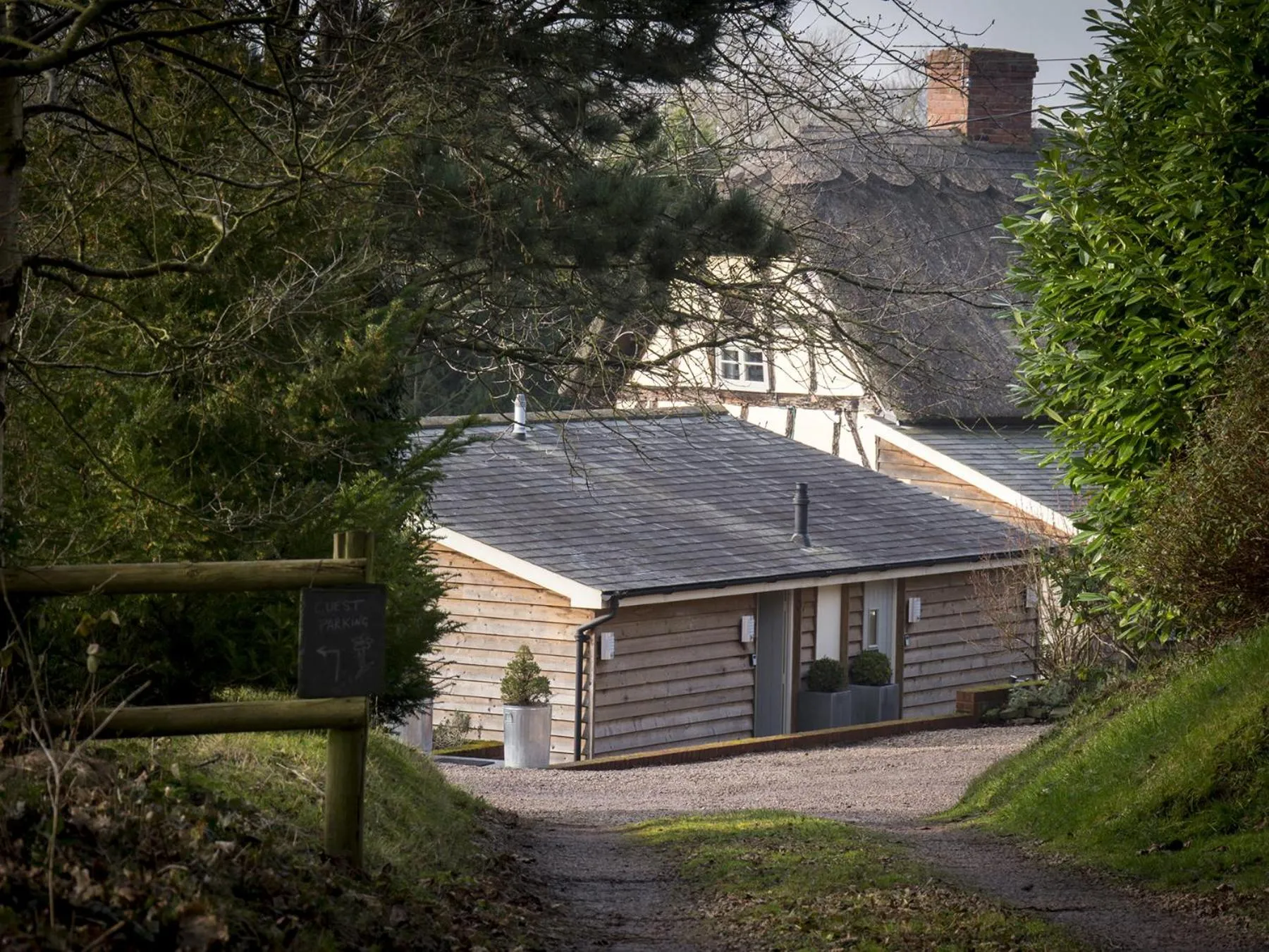 Property building in The Steppes Holiday Cottages