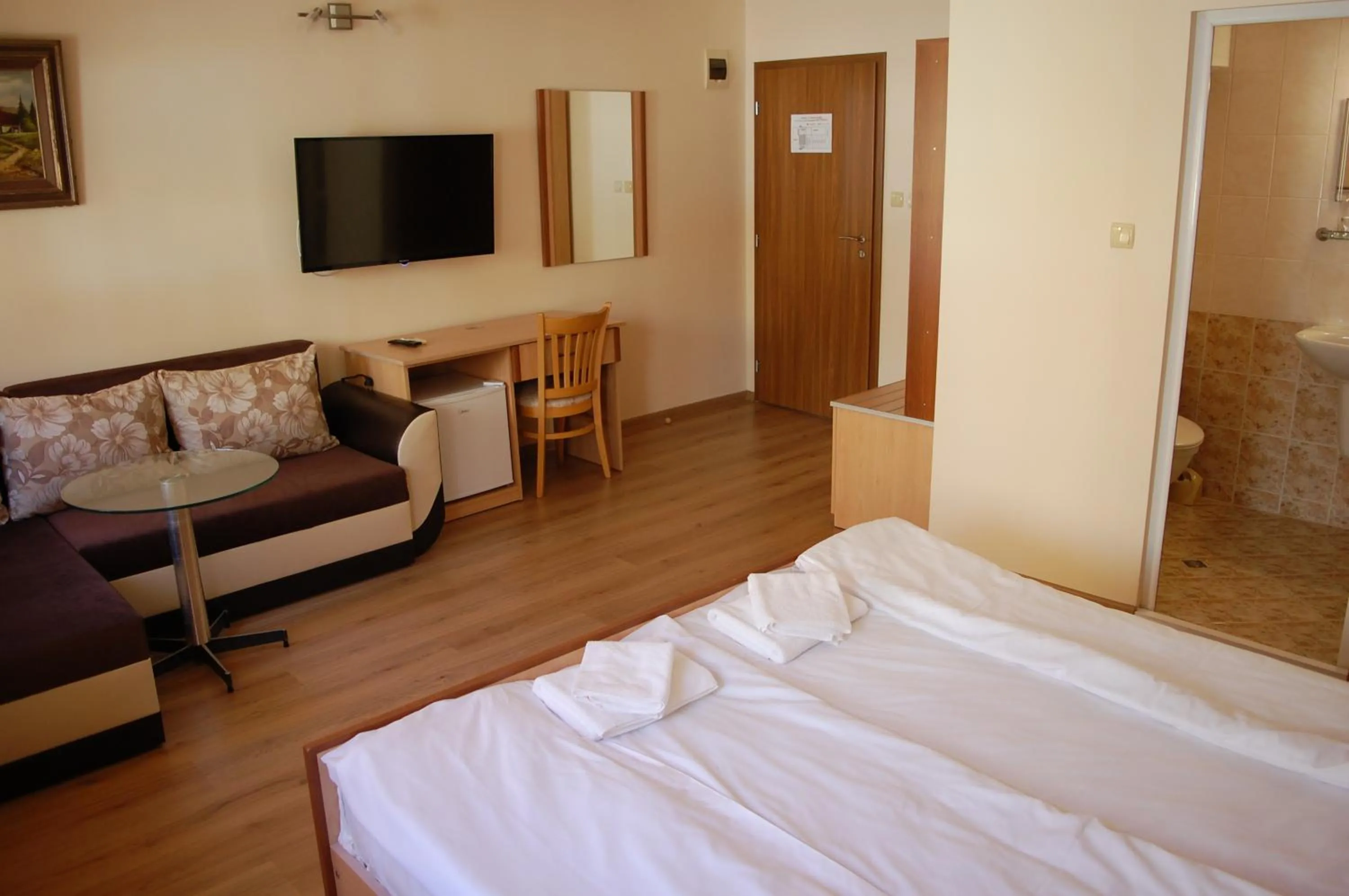 Bed in Hotel Vitosha