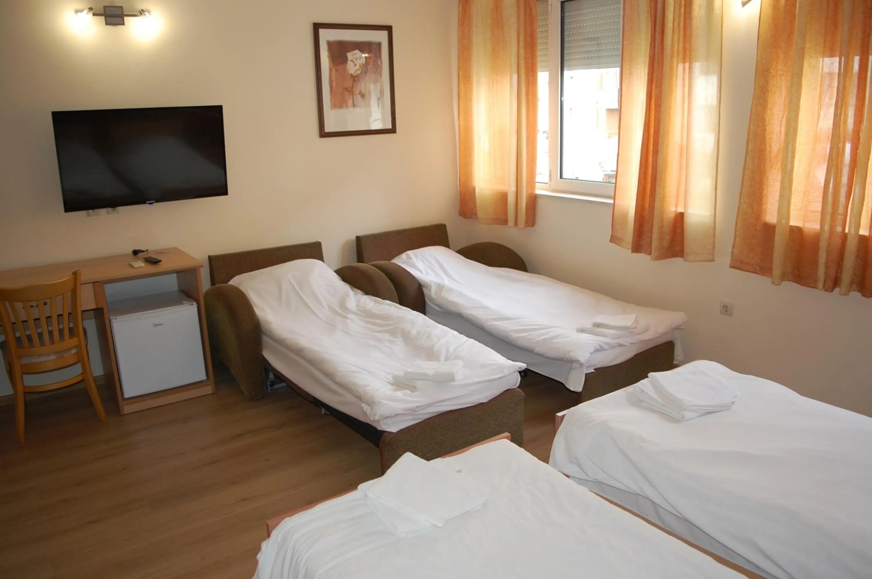 Bed in Hotel Vitosha