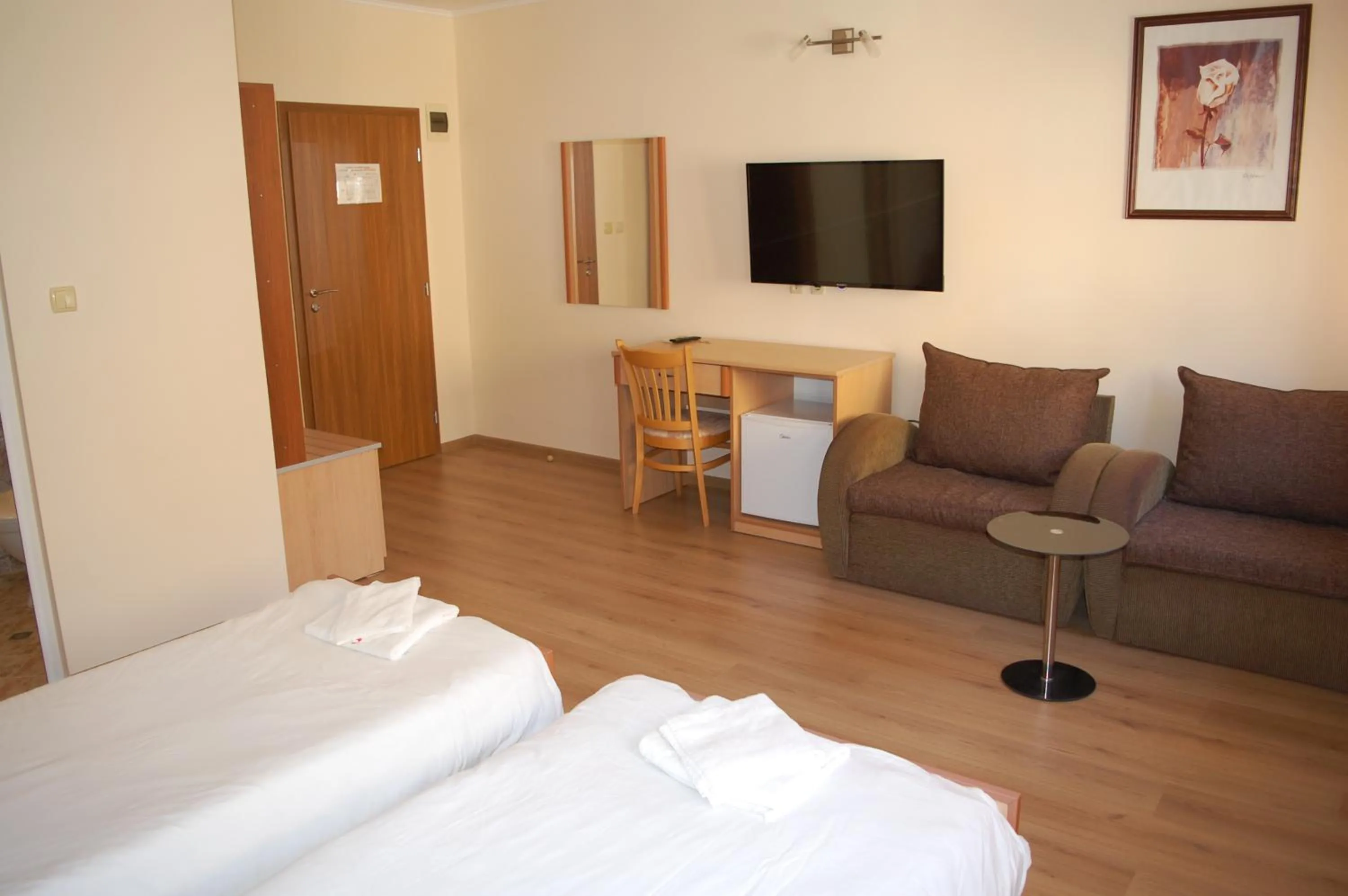 Bed in Hotel Vitosha