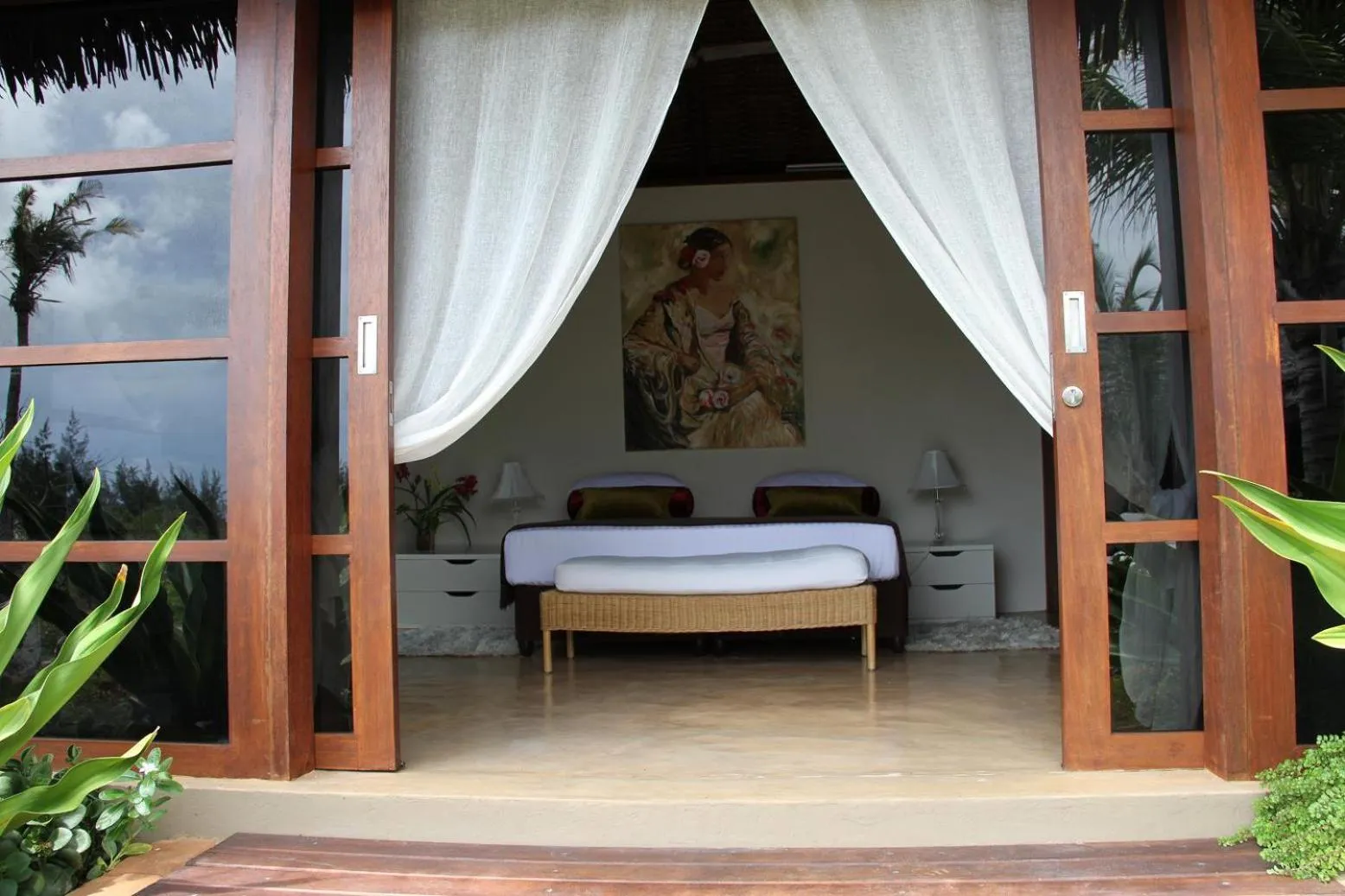 Bed in Chuiba Bay lodge