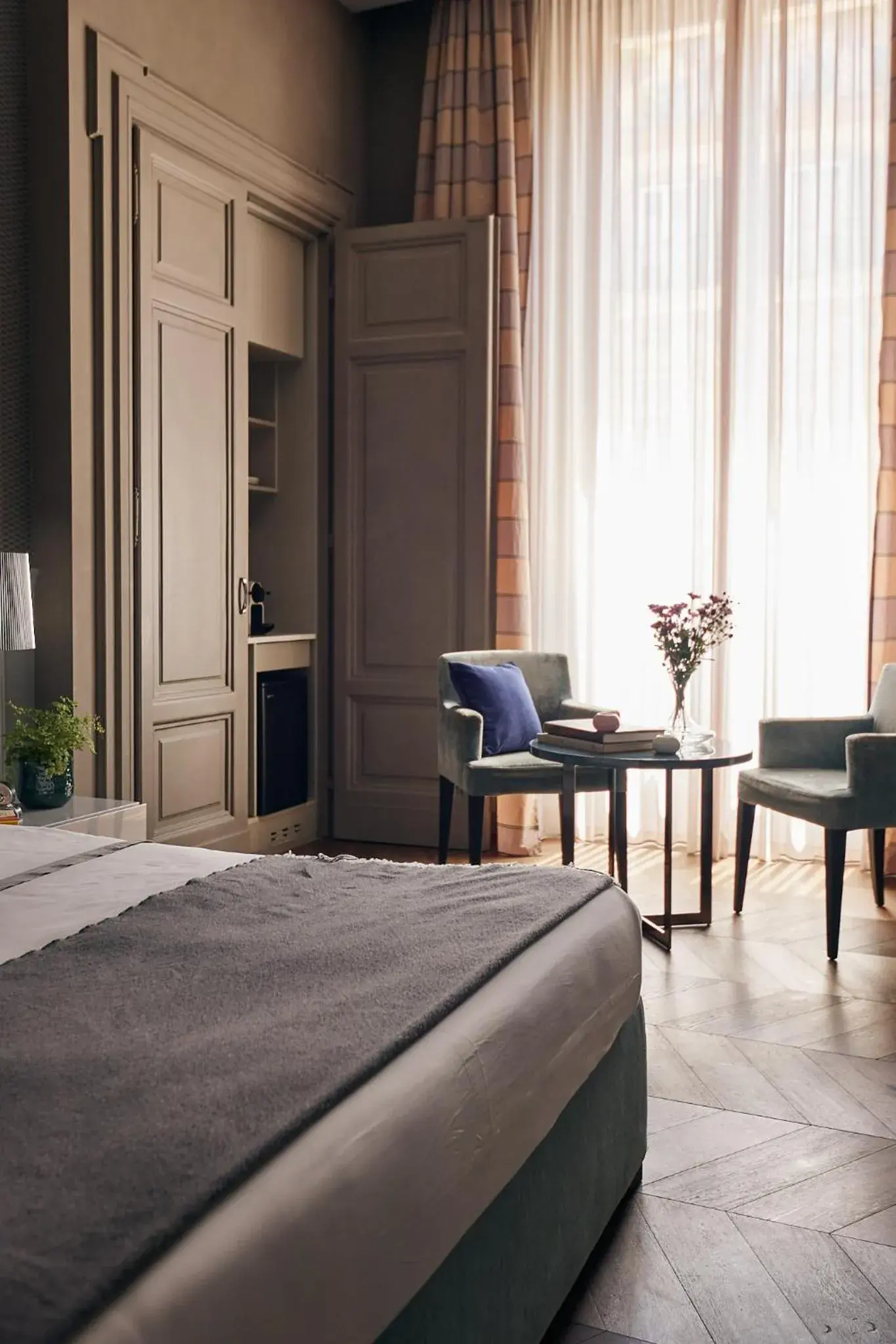 Bed in Le Quattro Dame Luxury Suites Bed in Le Quattro Dame Luxury Suites