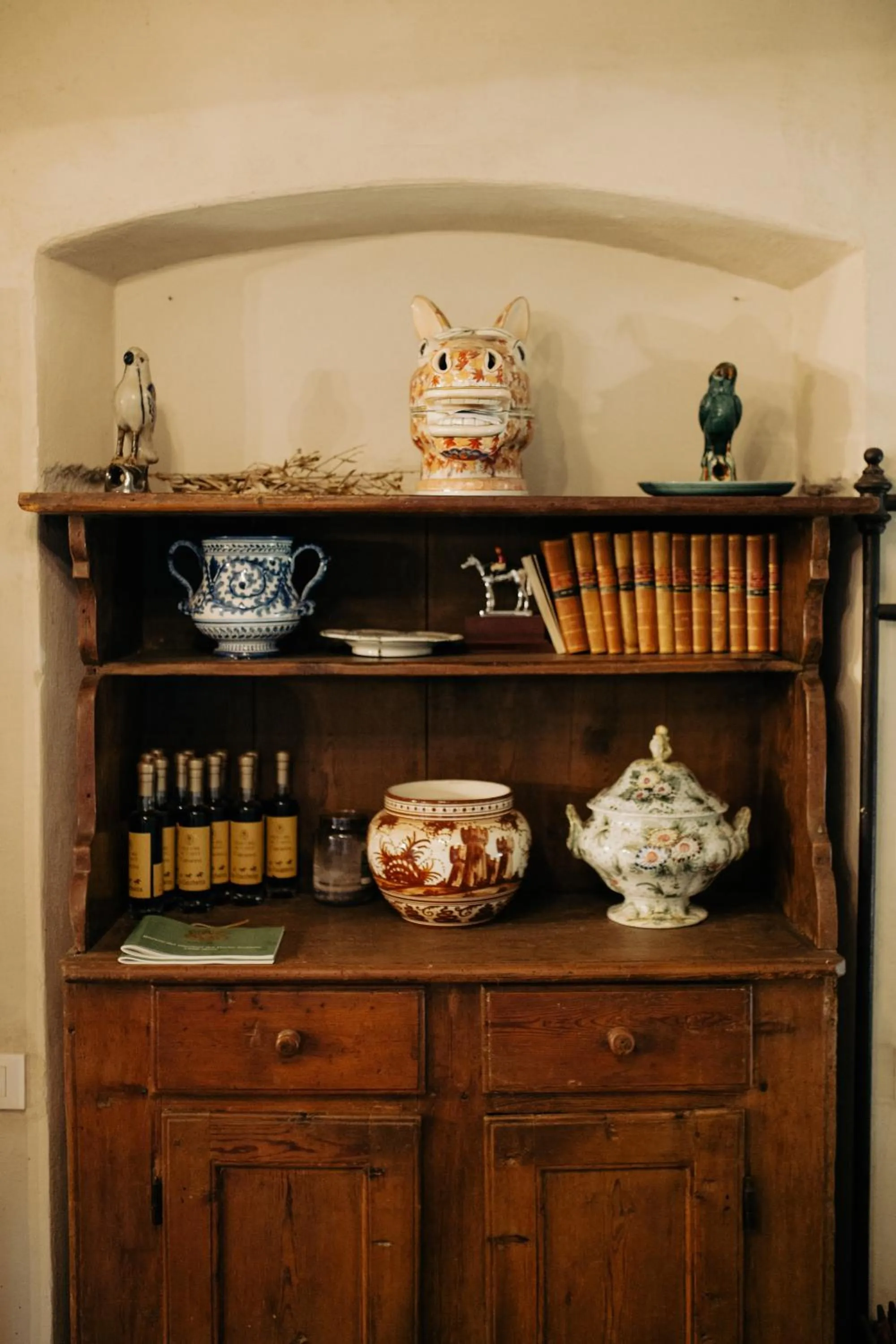 Seating area in La Cucchetta