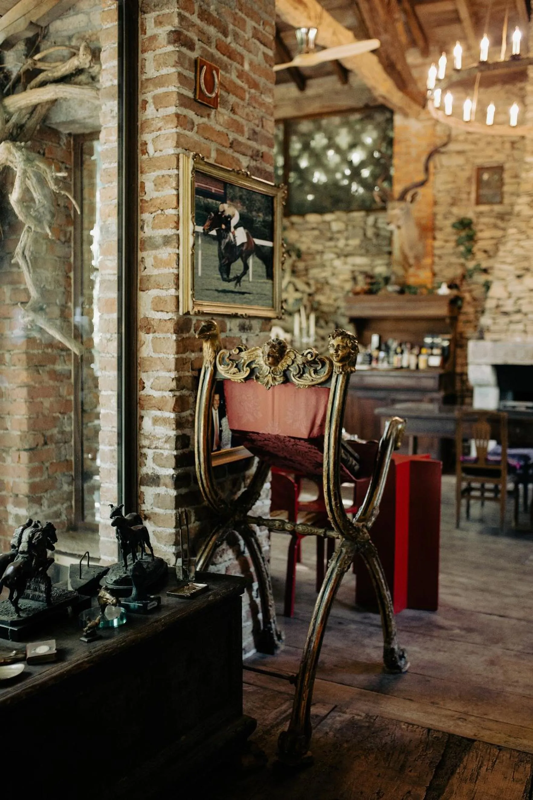 Communal lounge/ TV room in La Cucchetta