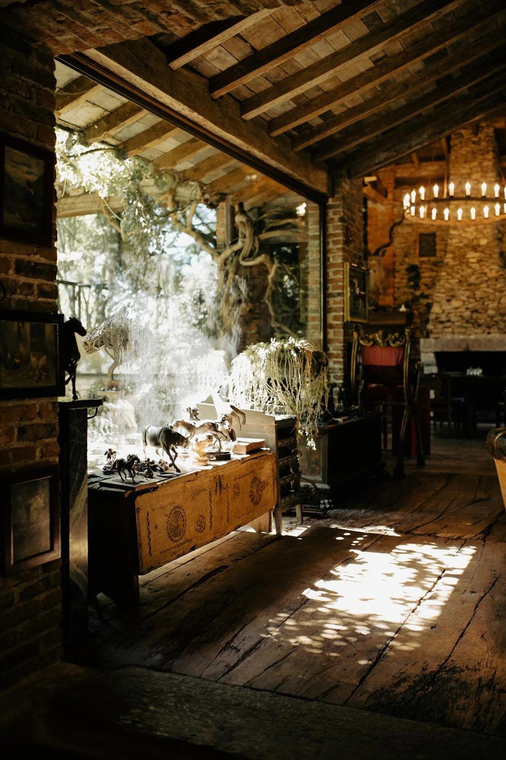 Communal lounge/ TV room in La Cucchetta