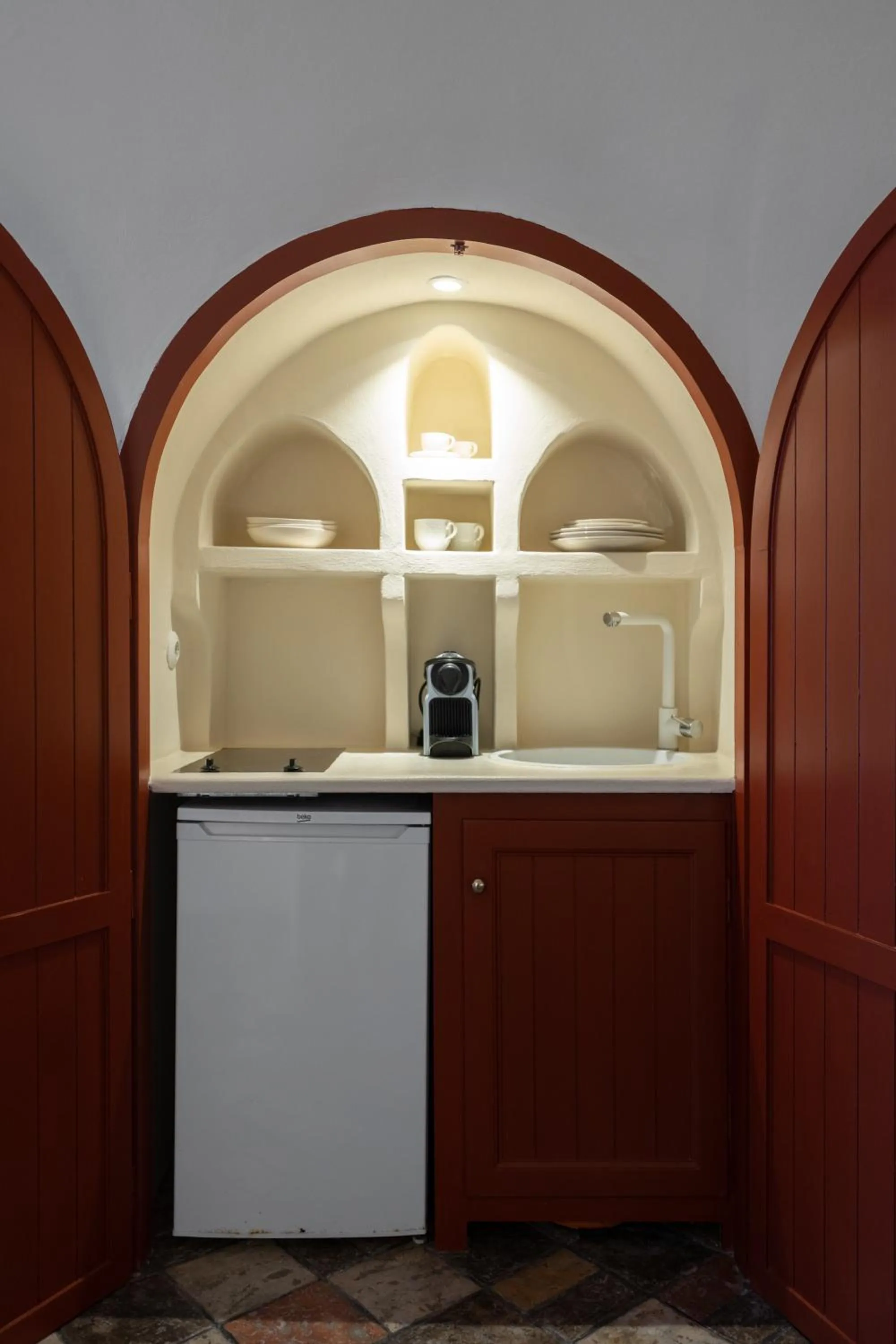 kitchen in The Architect's Cave House