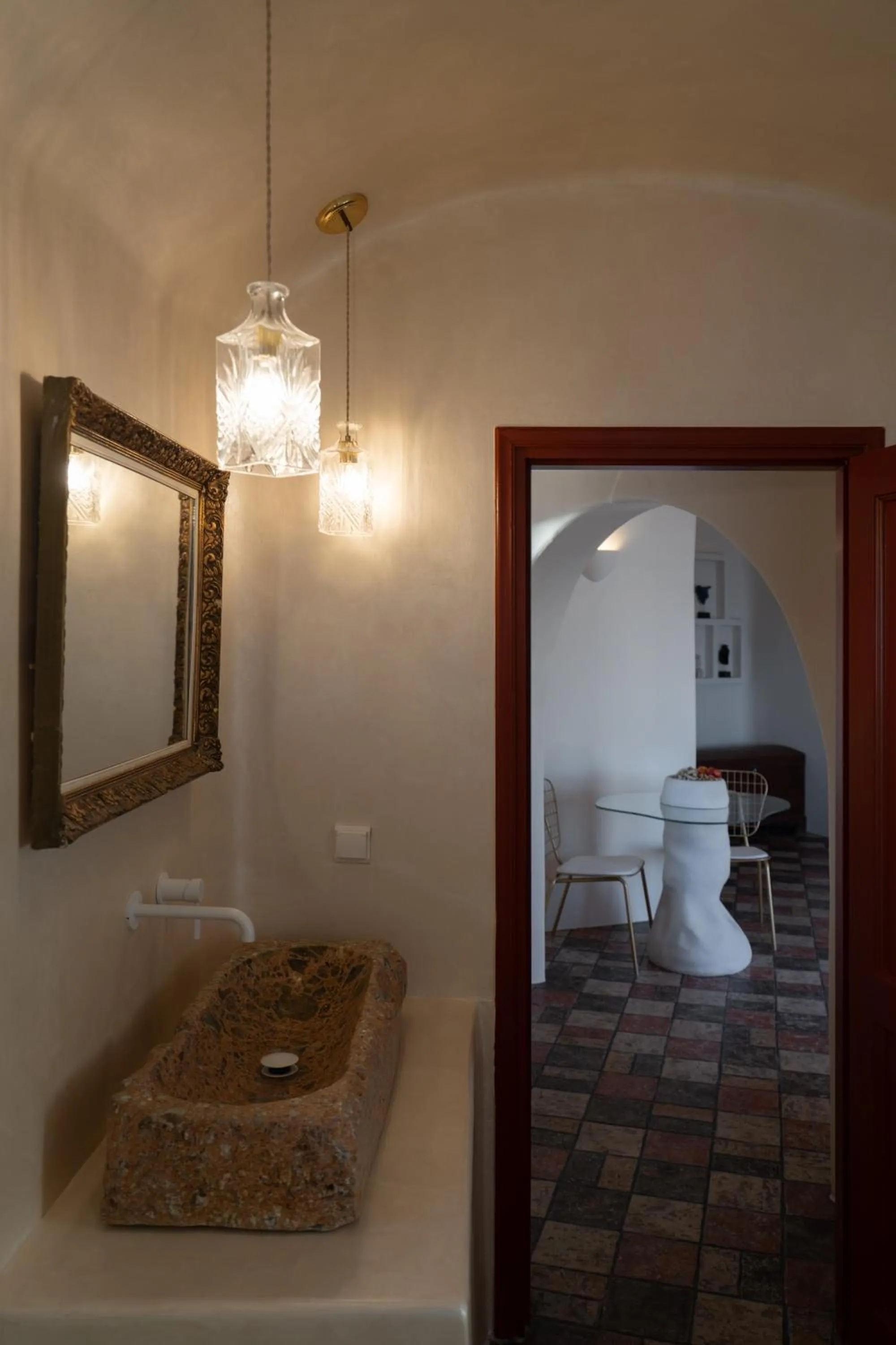 Bathroom in The Architect's Cave House