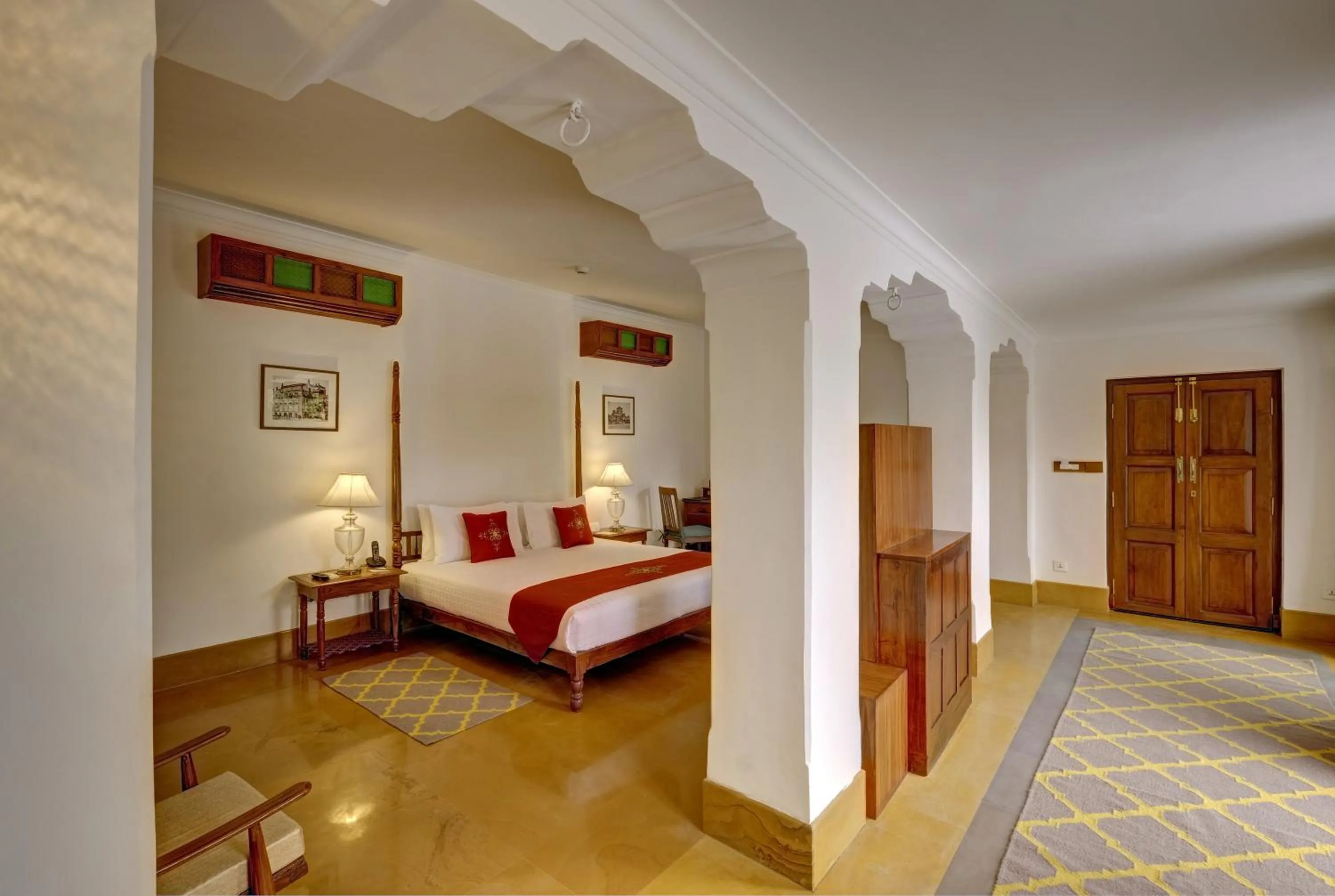 Bedroom, Bed in Saraca Hotel Lucknow
