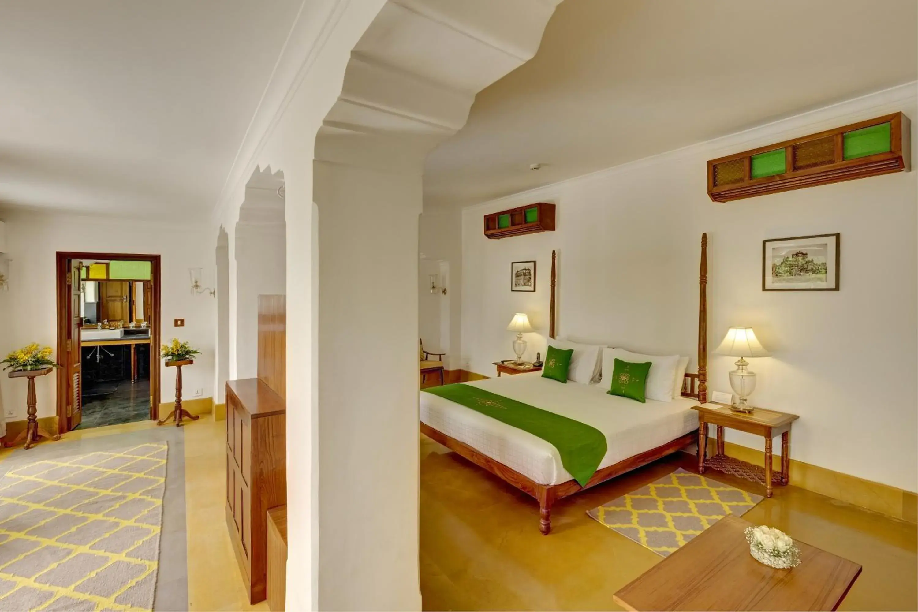 Bedroom, Bed in Saraca Hotel Lucknow Bedroom, Bed in Saraca Hotel Lucknow