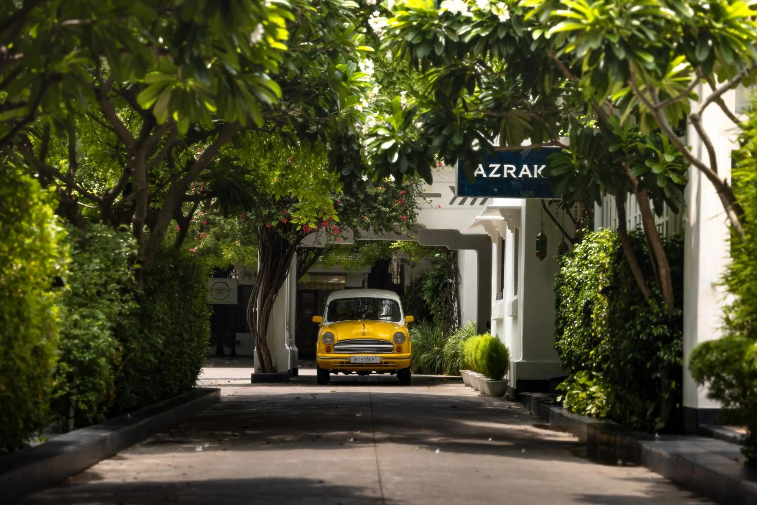 Facade/entrance in Saraca Hotel Lucknow
