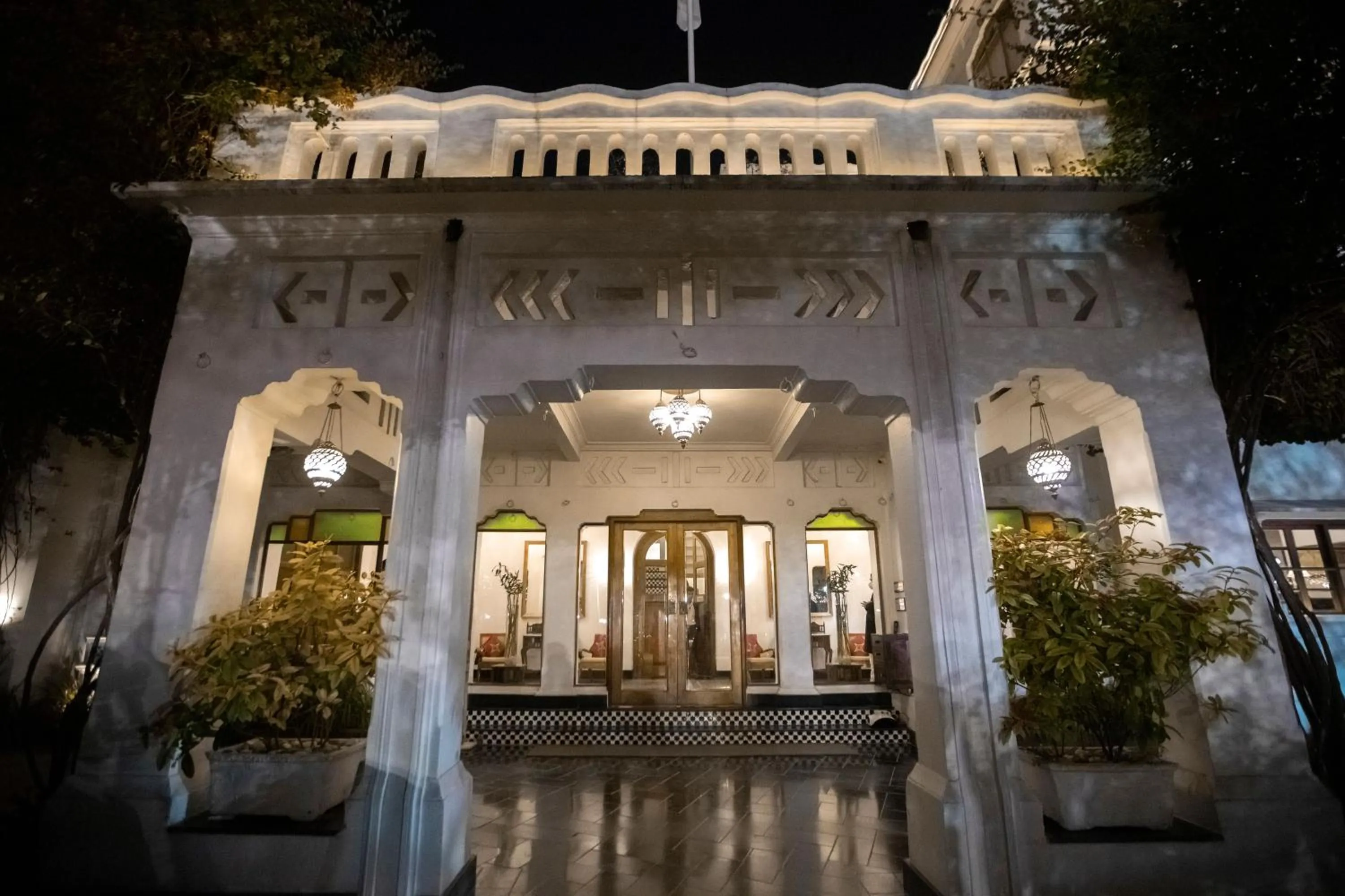 Facade/entrance in Saraca Hotel Lucknow