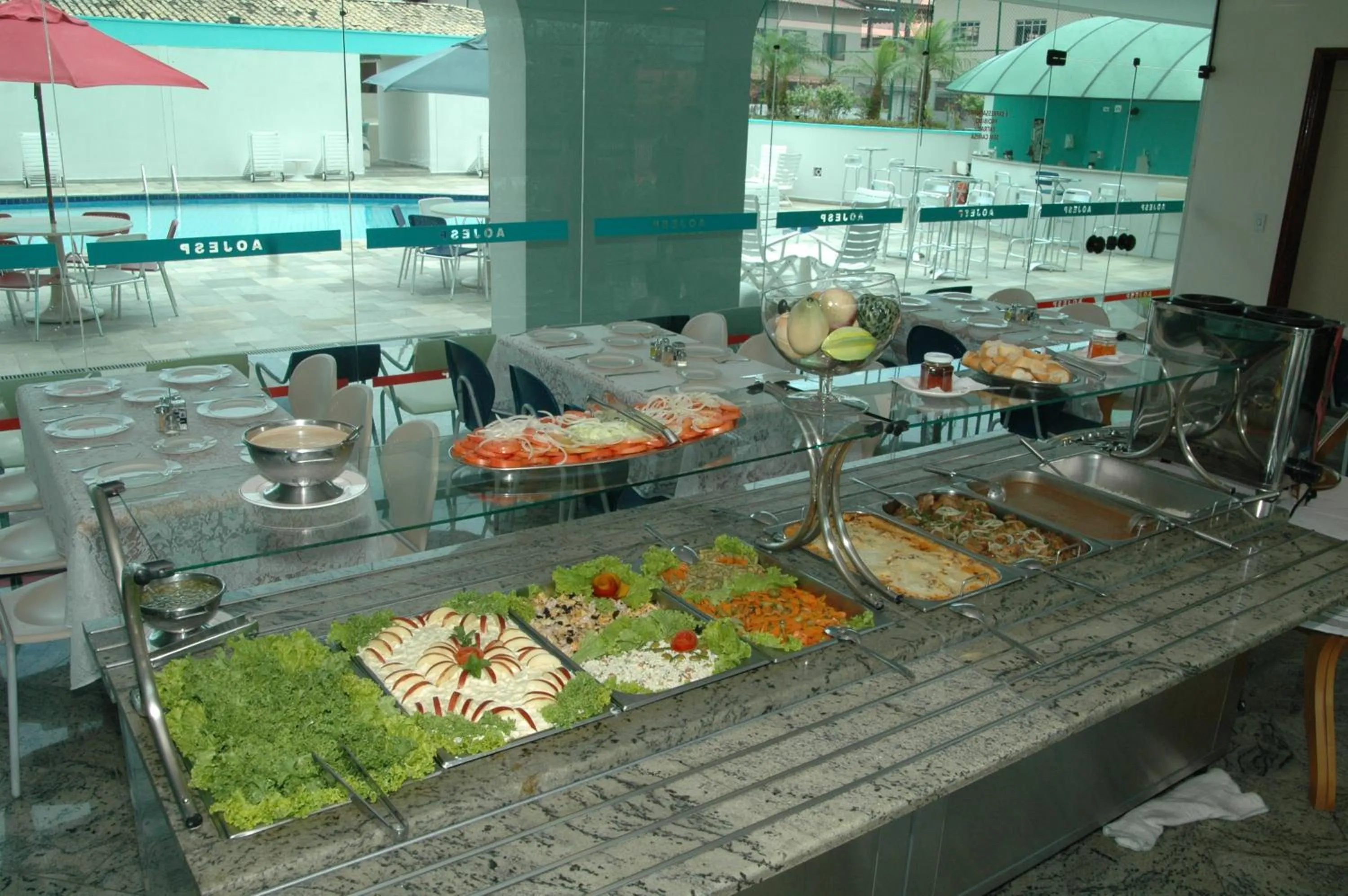 Restaurant/places to eat in Hotel Aojesp