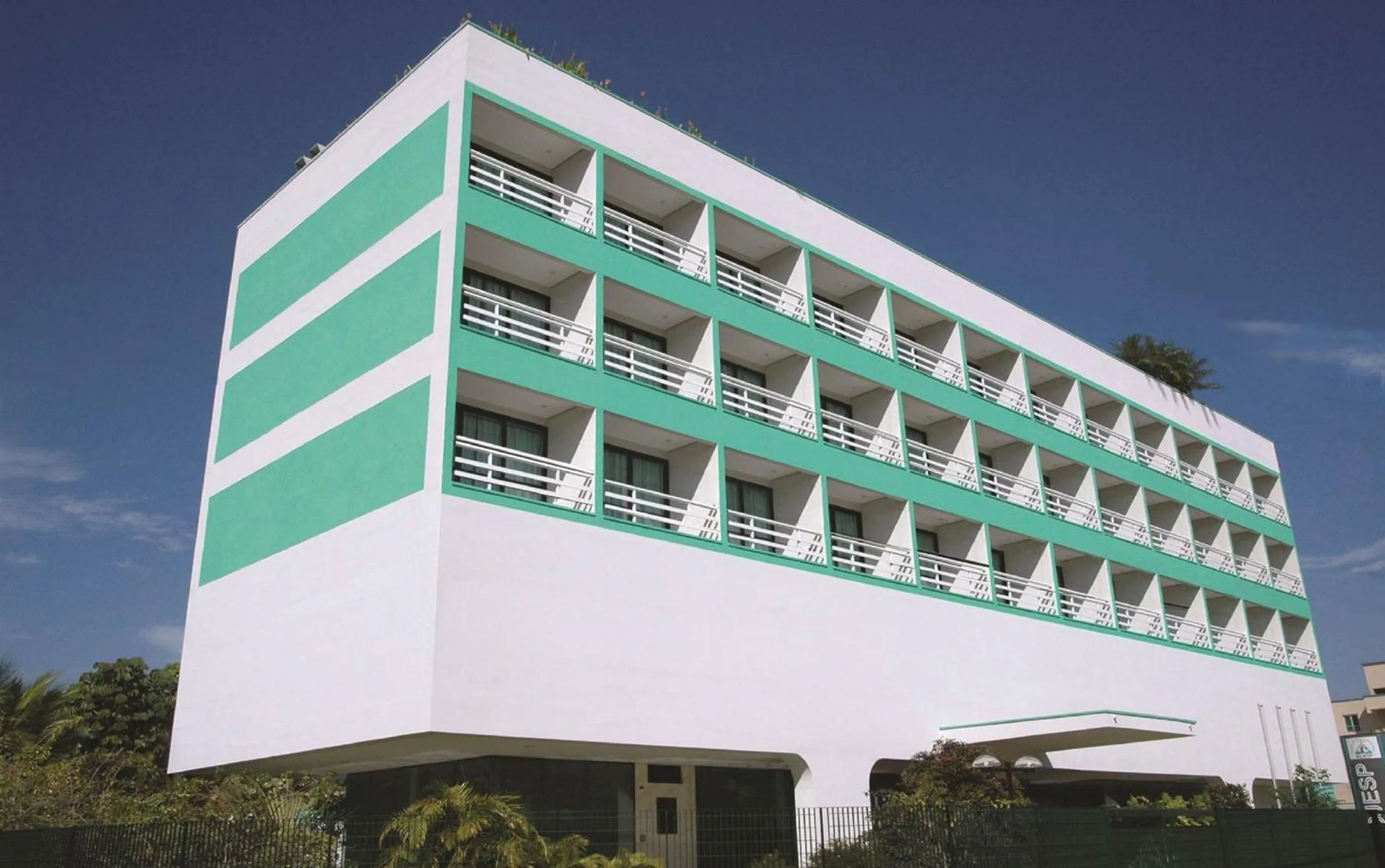 Facade/entrance in Hotel Aojesp