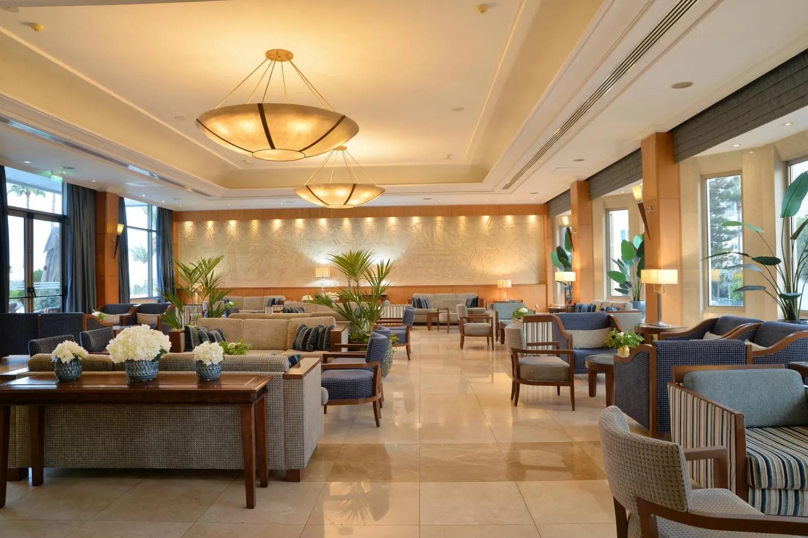 Lobby or reception in Ajax Hotel