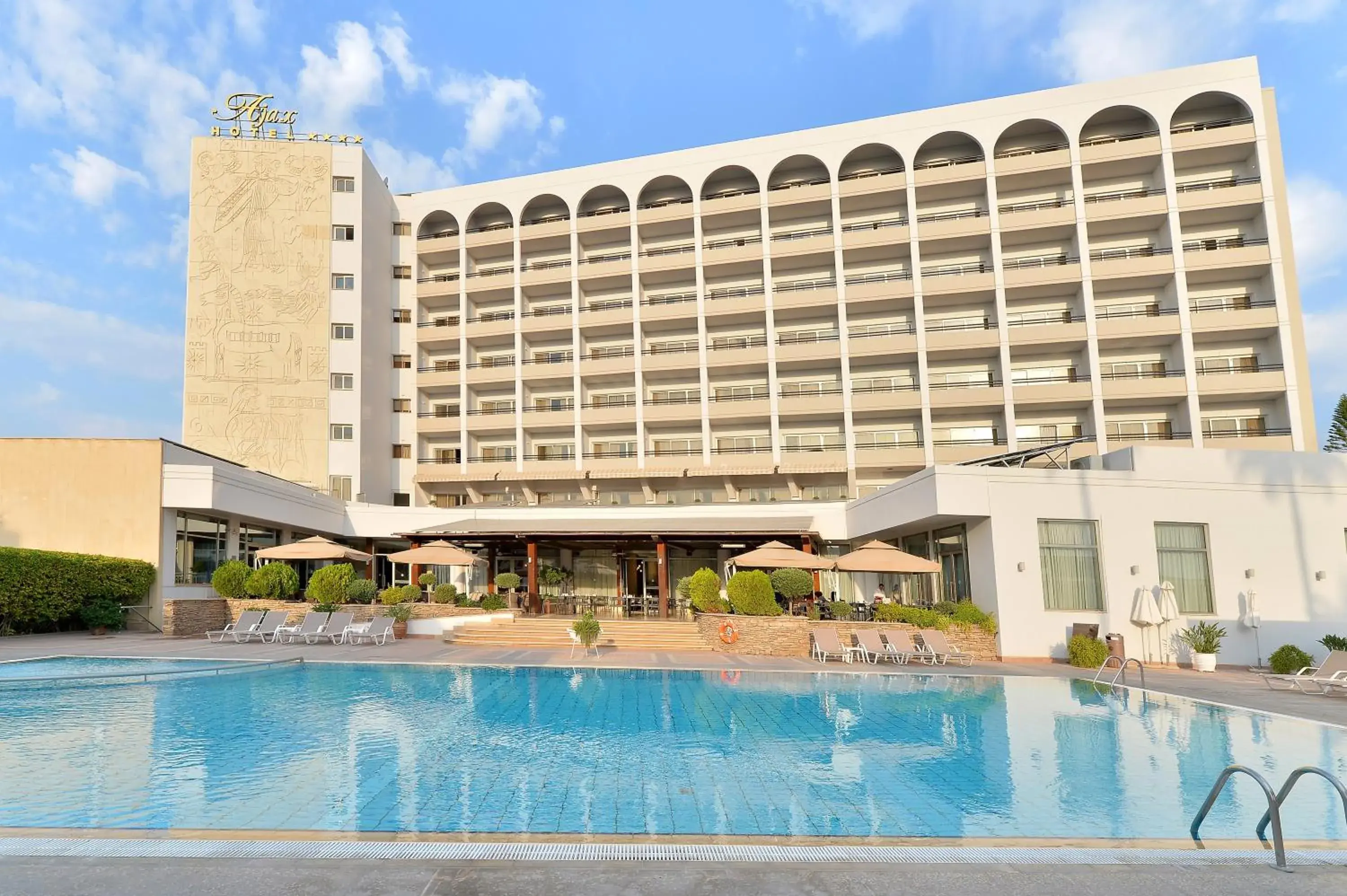 Property building in Ajax Hotel Property building in Ajax Hotel