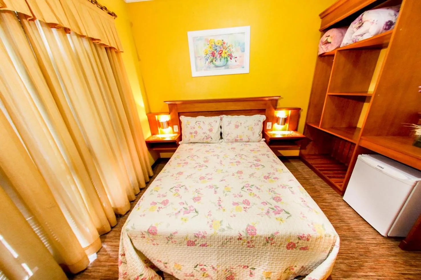 Bedroom, Bed in Pousada Das Papoulas