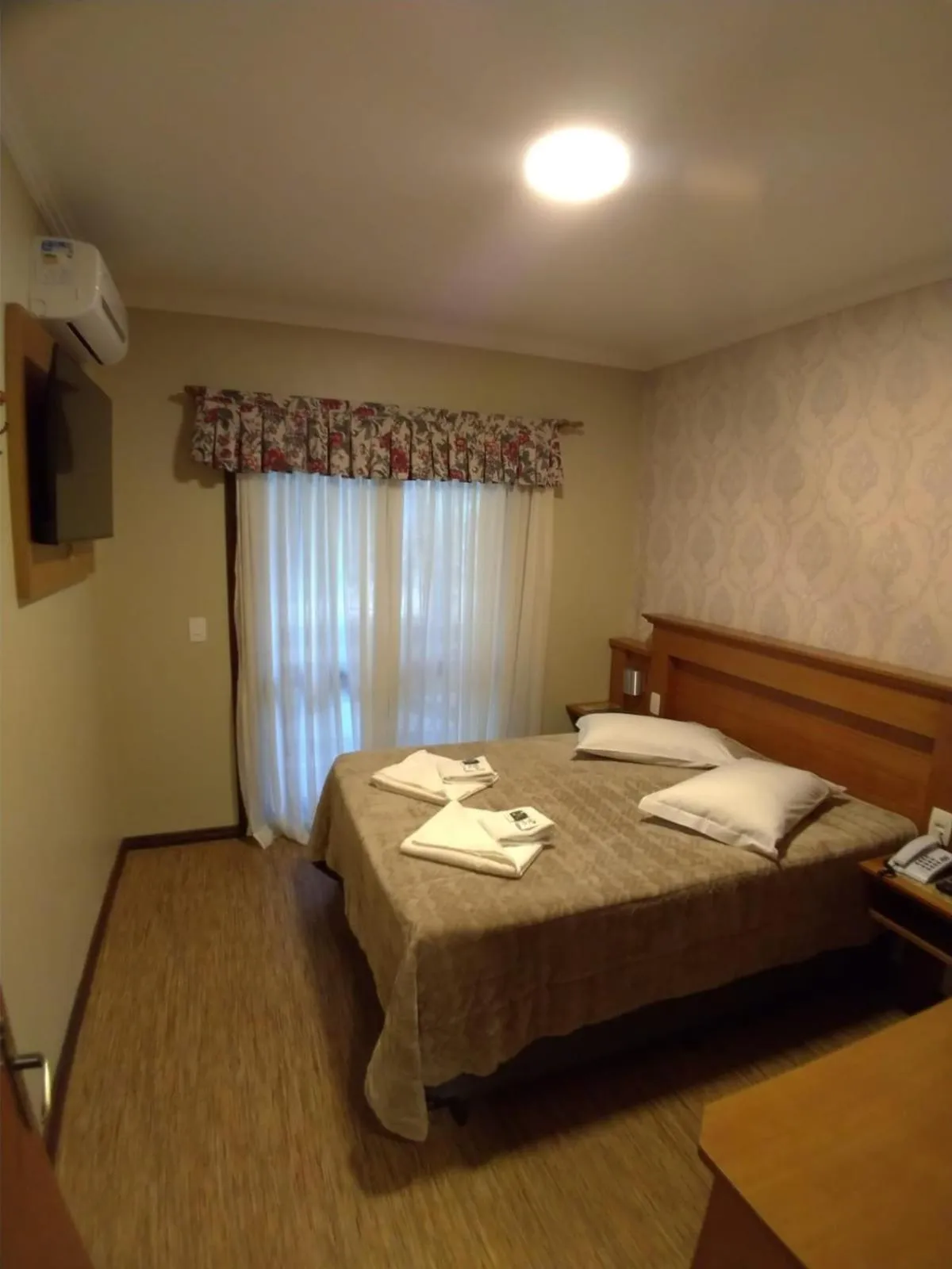 Bed in Pousada Das Papoulas