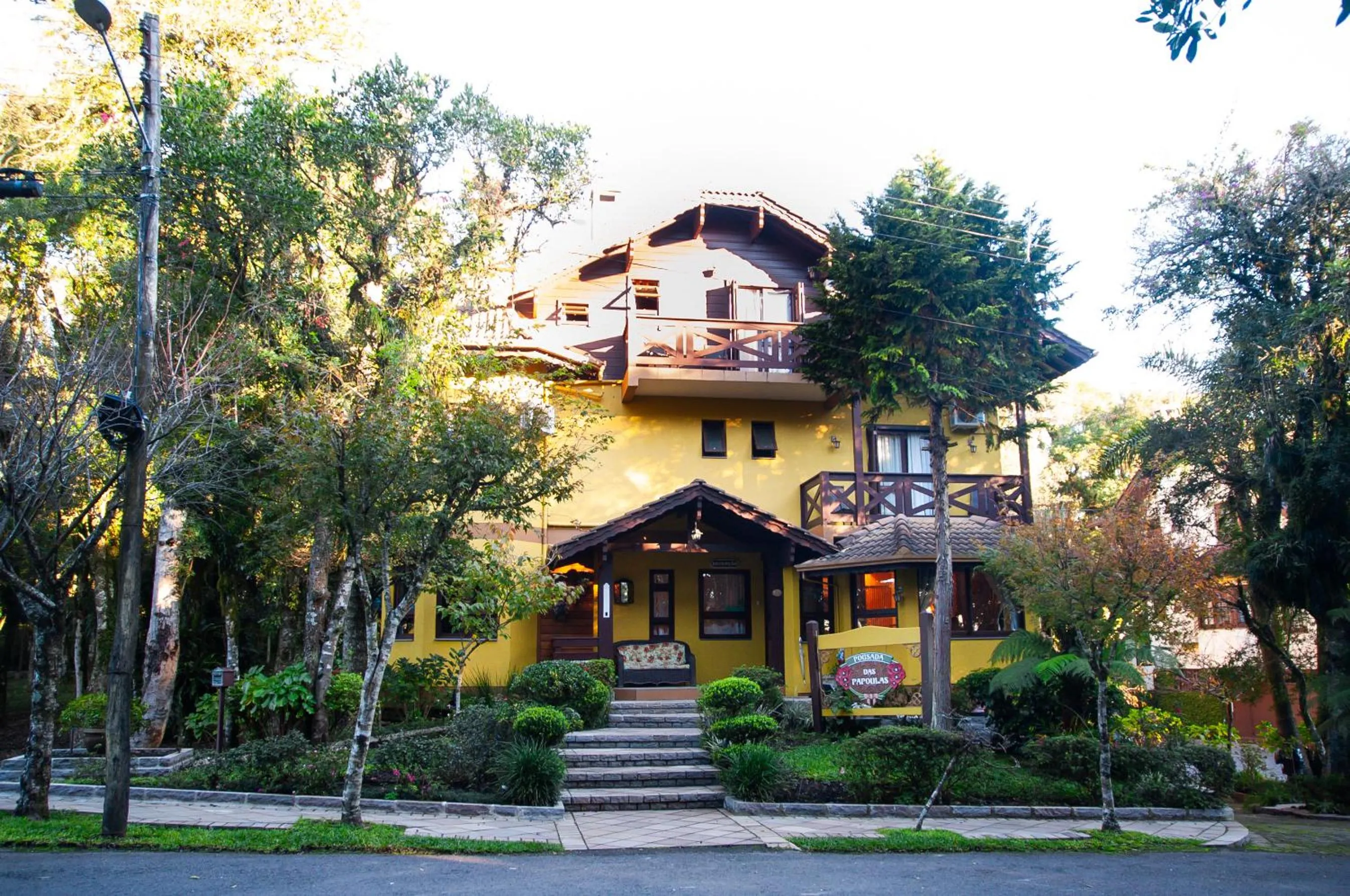 Property building in Pousada Das Papoulas