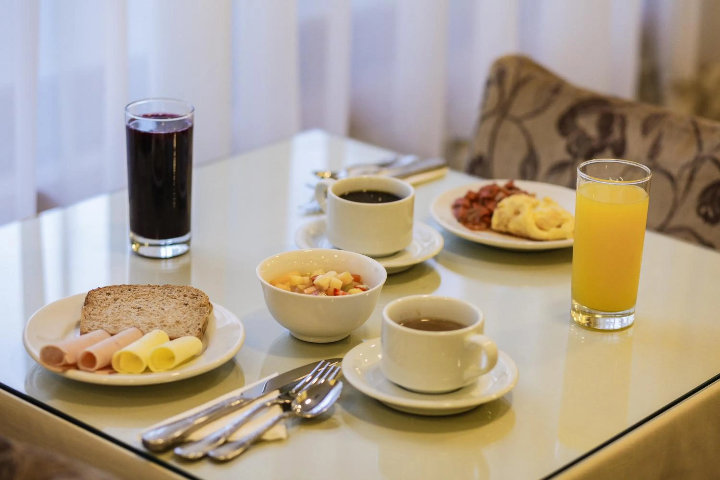Breakfast in Pousada Das Papoulas