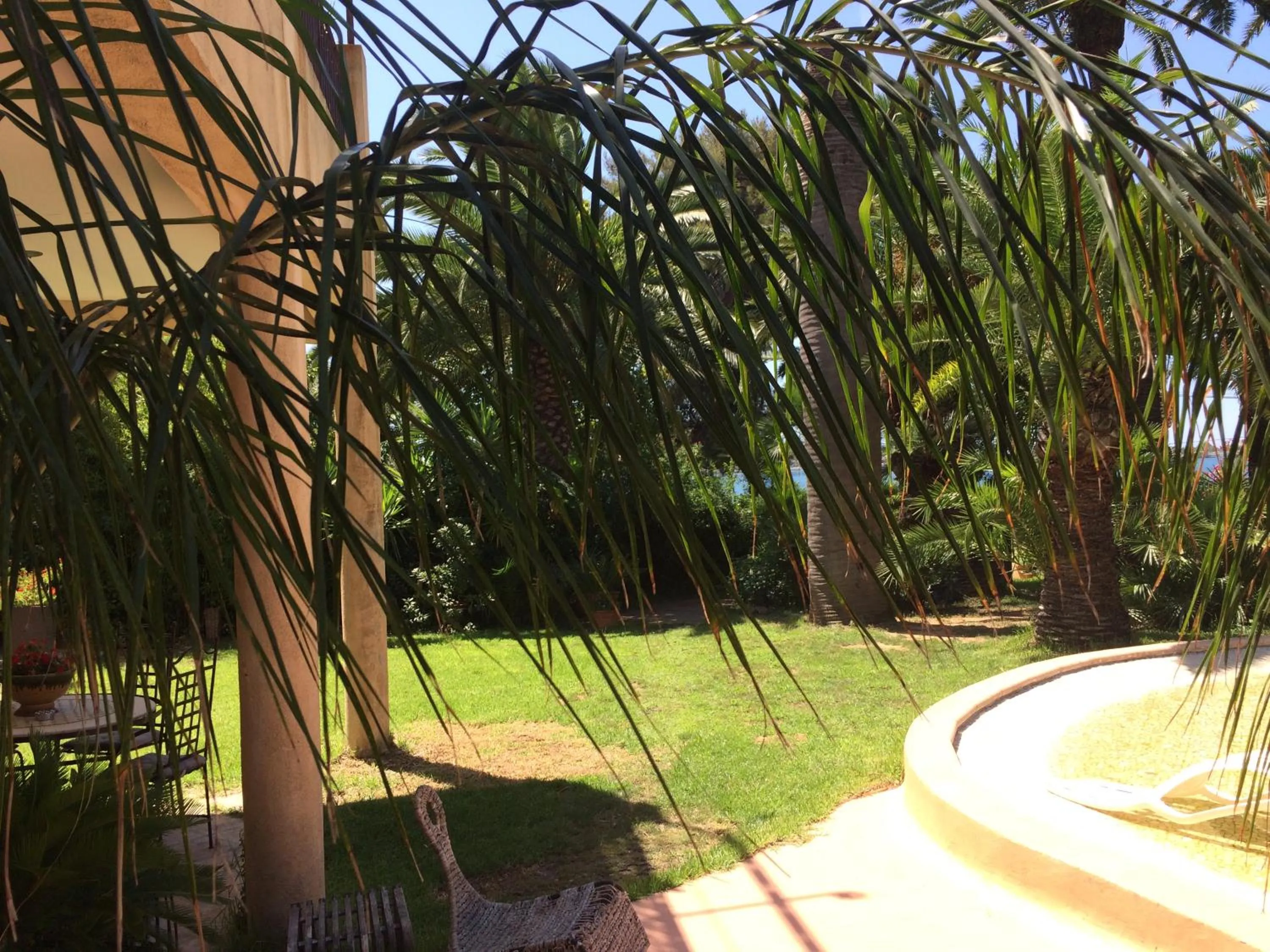 Garden in La Mandarinette
