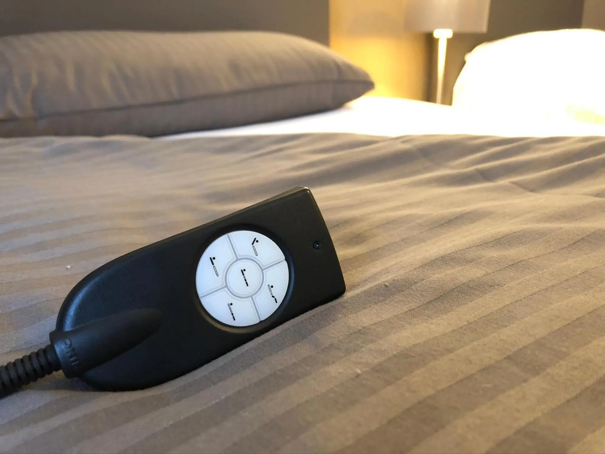 Bed in Privatunterkunft "An der Hecke"