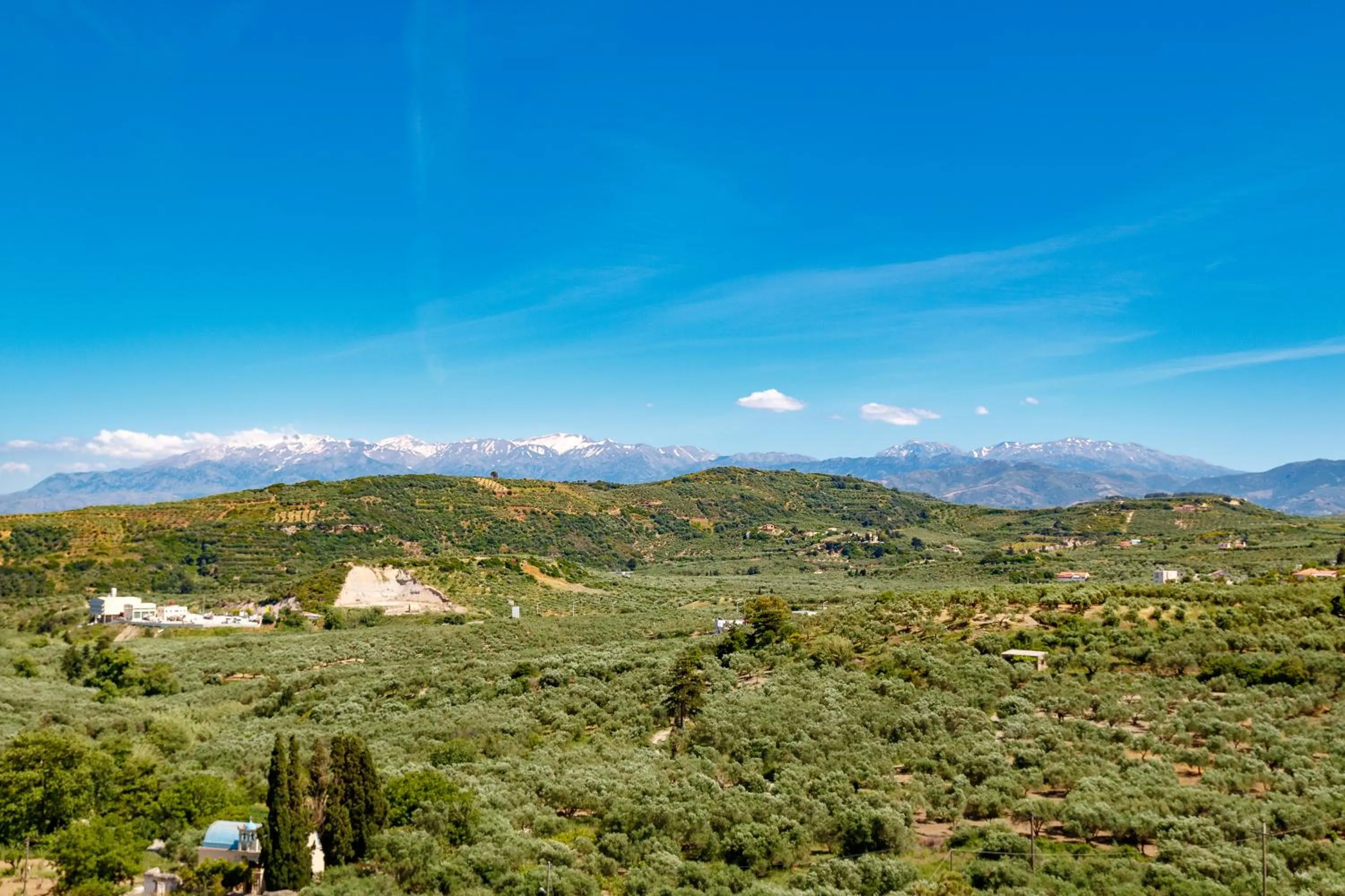 Natural landscape in Villa Panareti